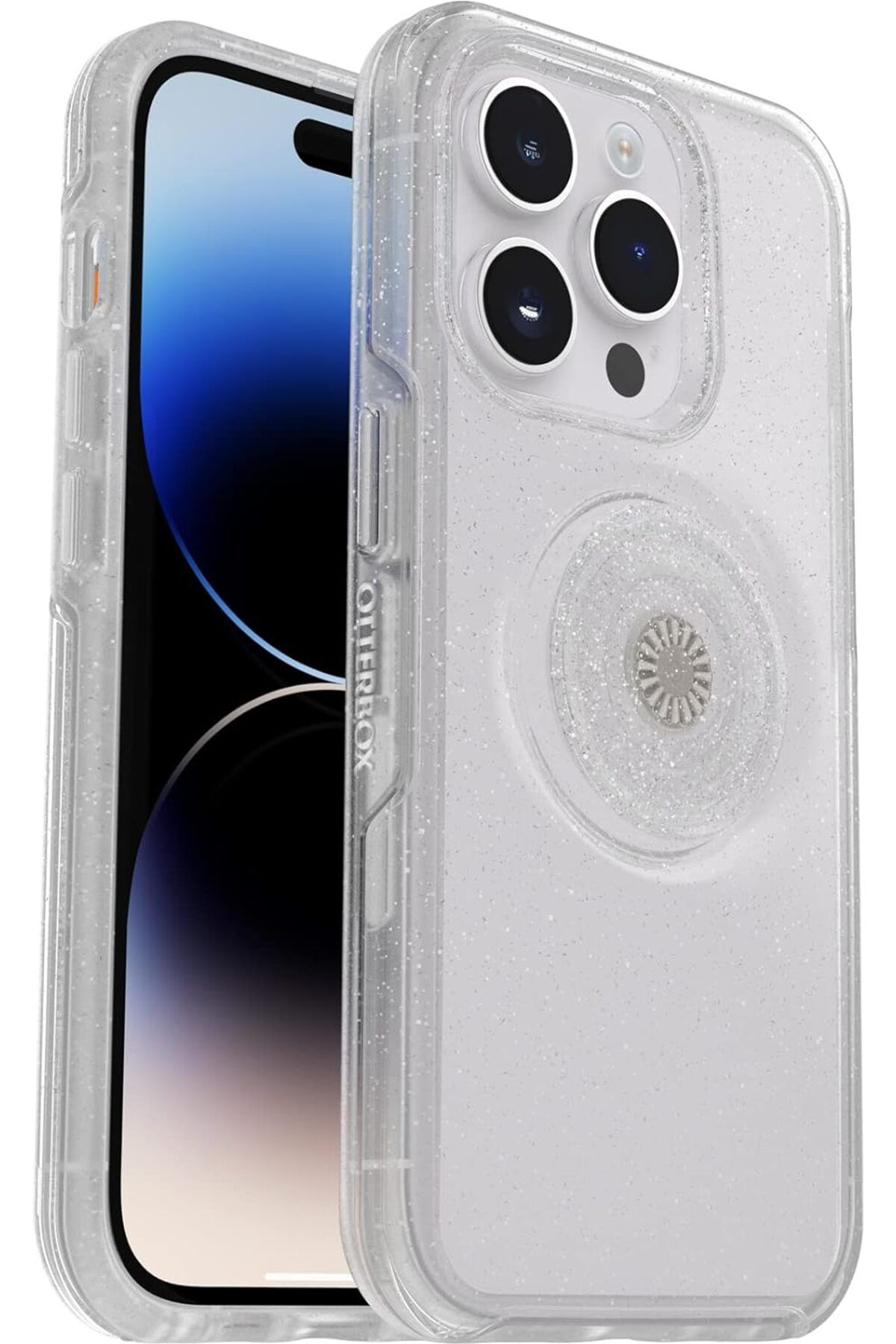 MCreative crashop iPhone 14 Pro Otter+Pop Kılıfı, Darbeye Dayanıklı, Düşmeye Dayanıklı, PopSockets Po