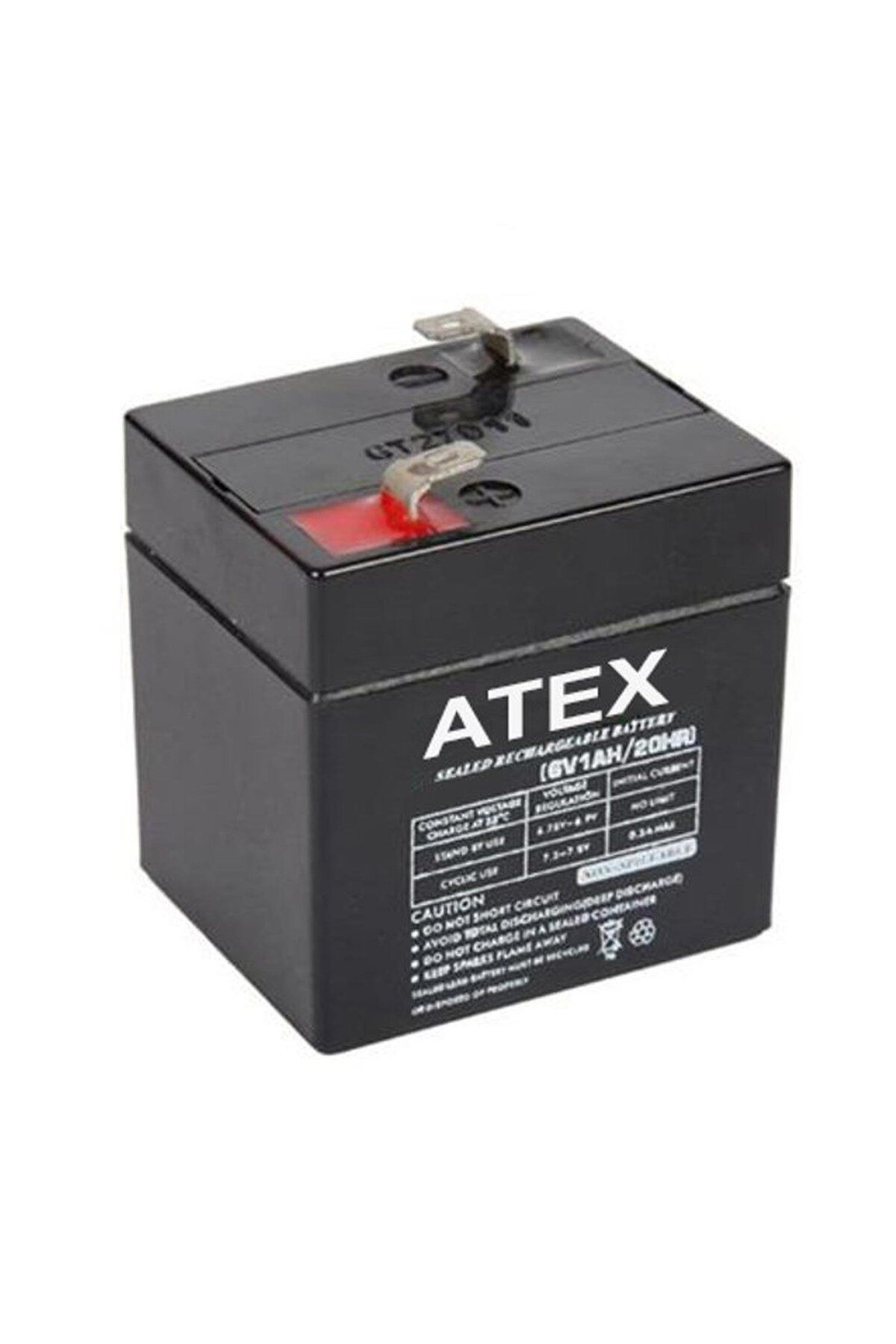 ATEX Kuru Akü 6V 1Ah (5X5X4.3cm)