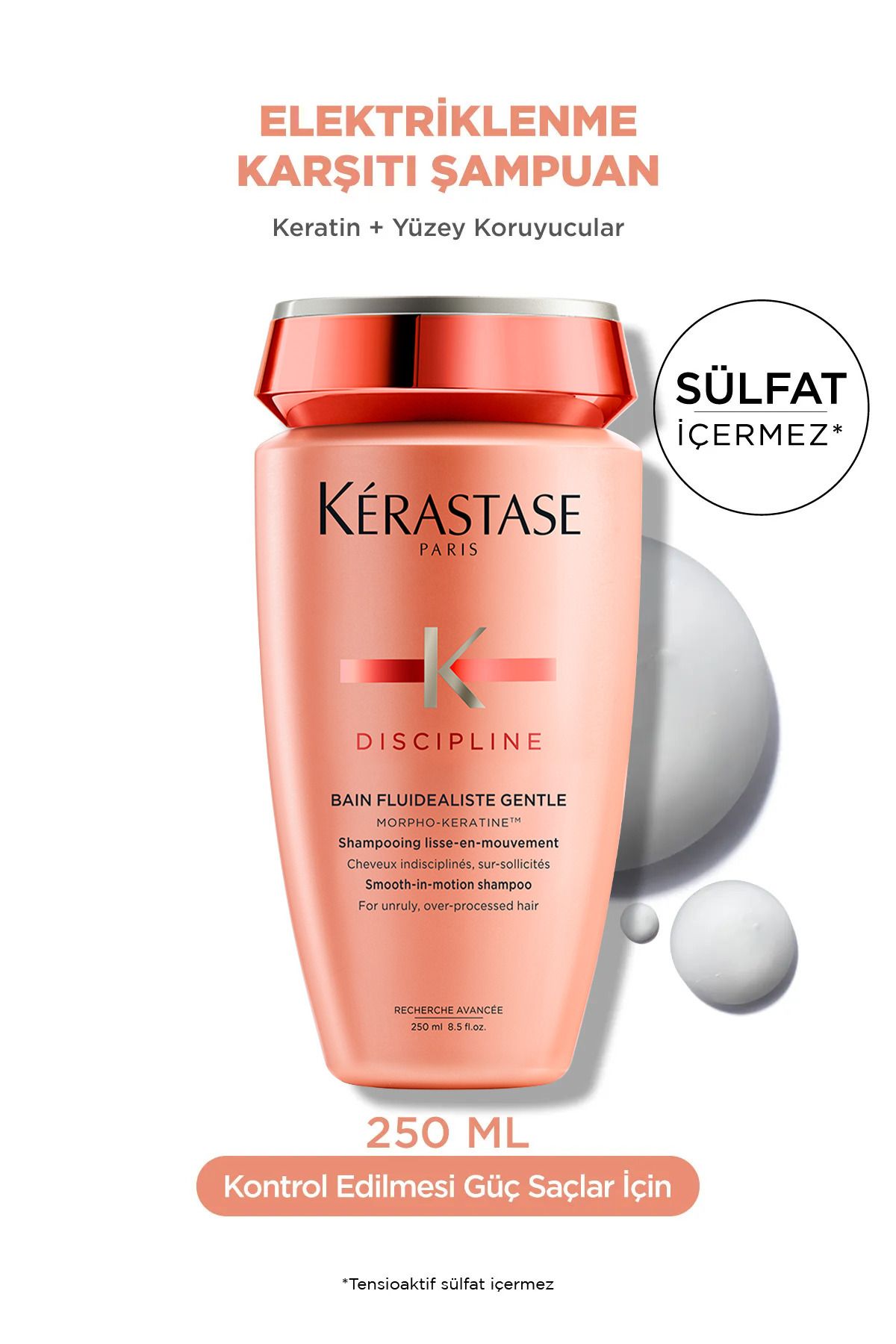 Kerastase Discipline kerastase Zor Şekillenen Saçlar Için şampuan 250 mlKUAFORRREVA345685