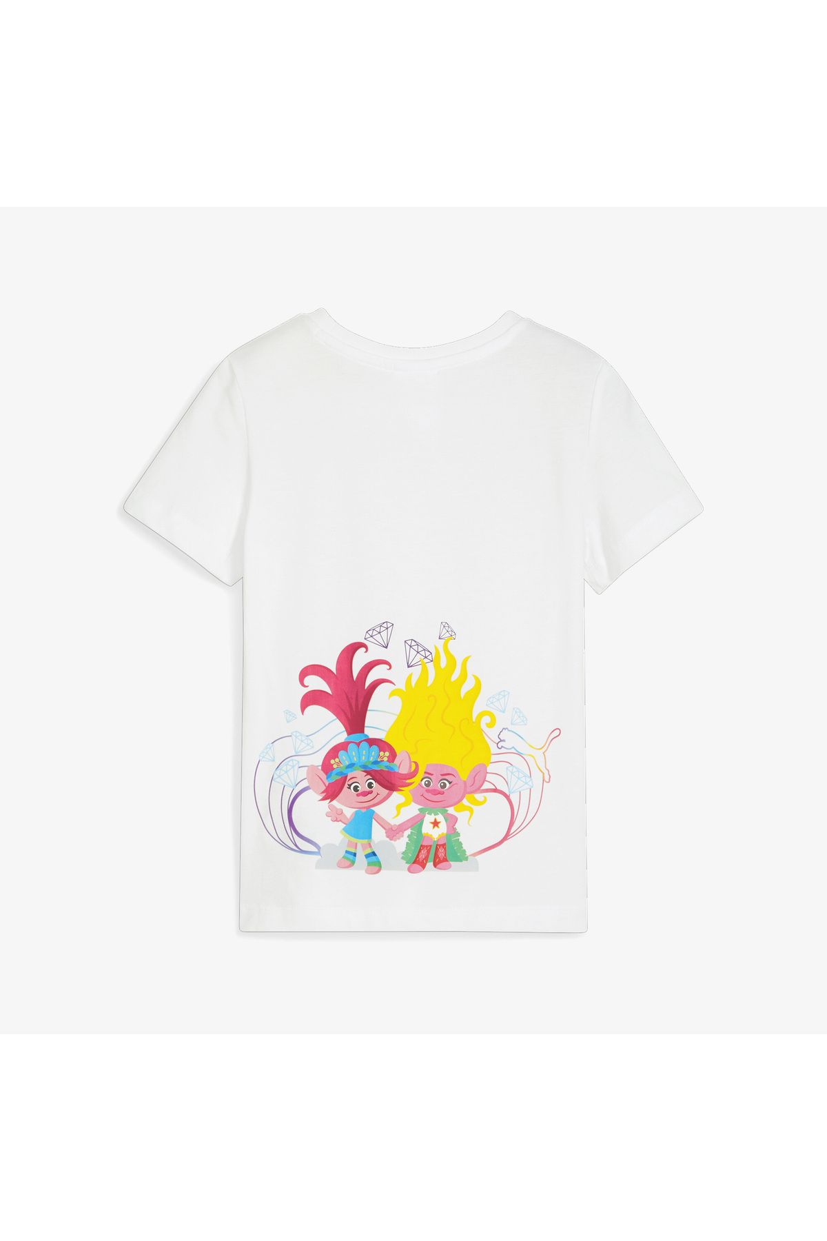 Puma-X Trolls Kids White T-Shirt 2