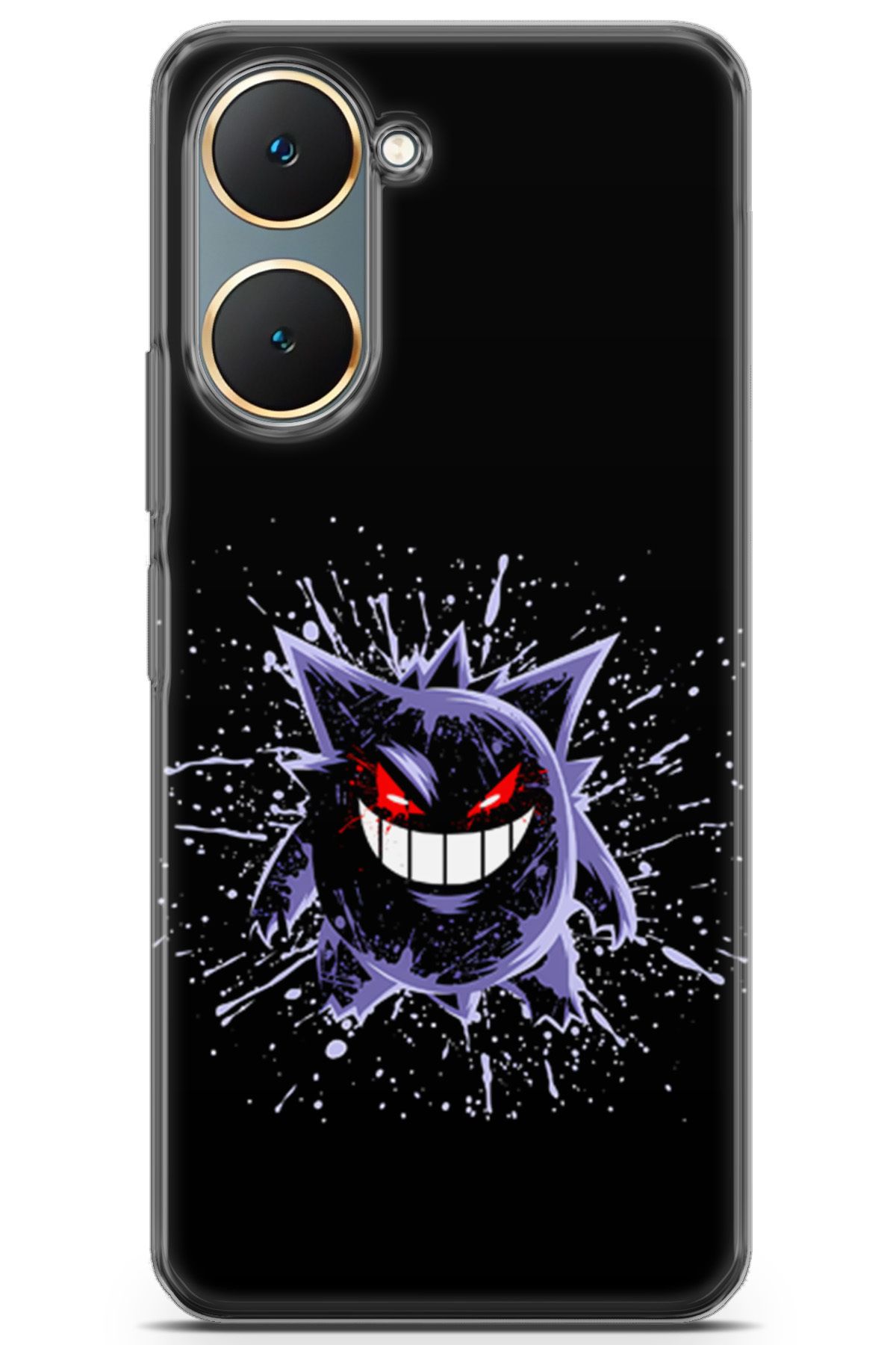 Kordilya Vivo Y18 uyumlu Pokemon 39 4K Baskı Pokemongo Gengar