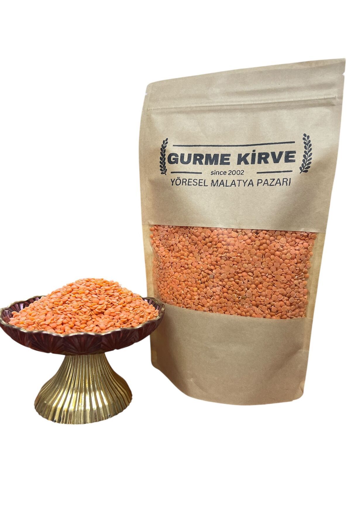 gurmekirve Kırmızı Köy Mercimeği 1 KG