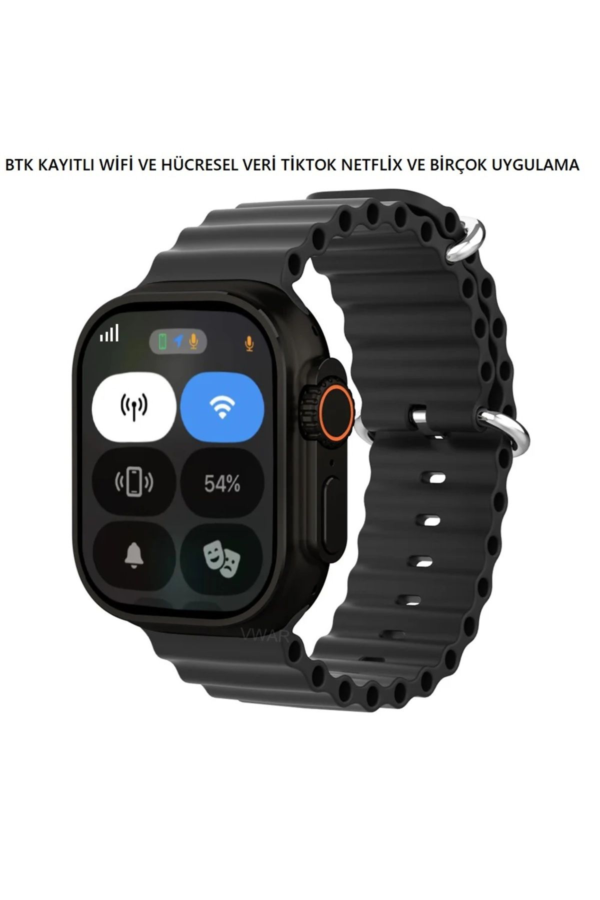 medigen SİM KARTLI Hello Watch 4 Plus 4G Android Akıllı Saat WIFI Desteği Tiktok,Netflix ve Youtube