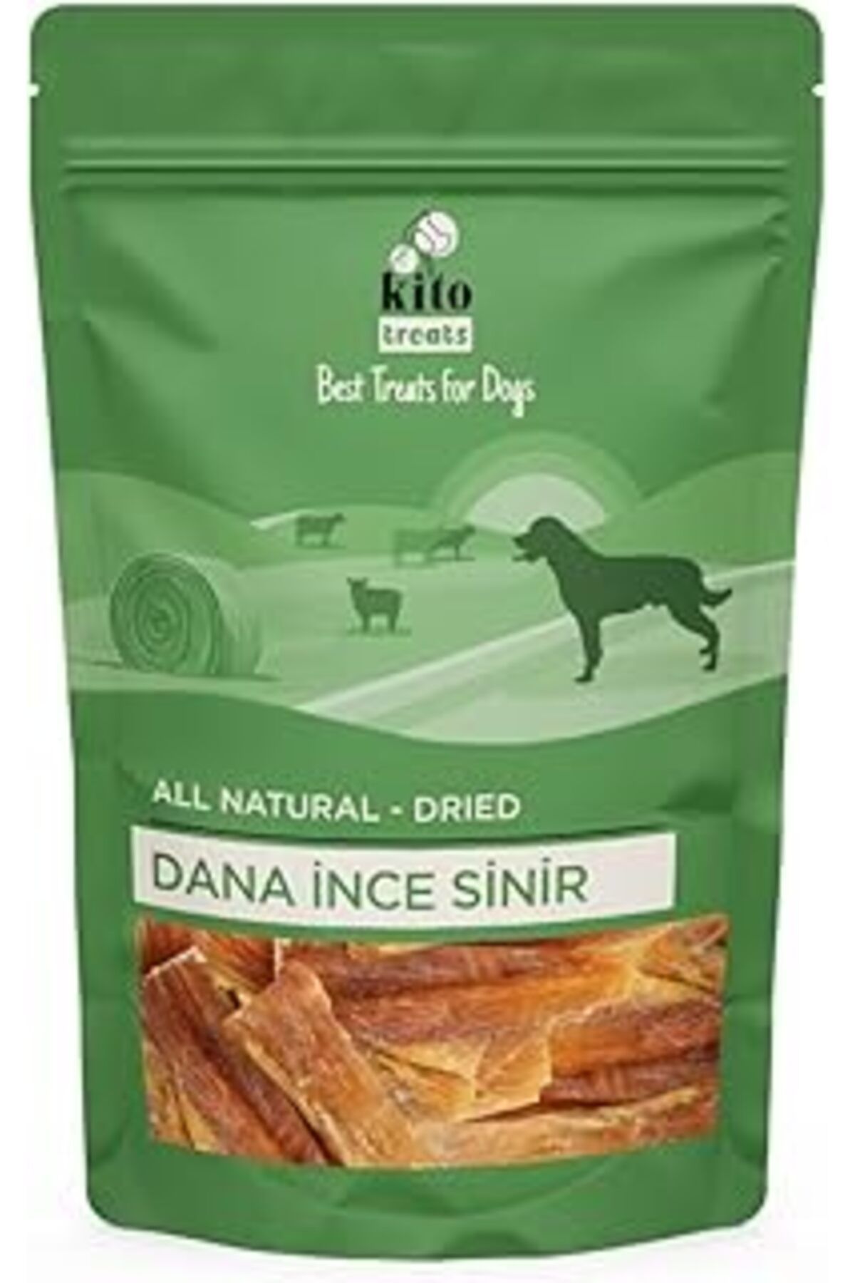 ZUHUDİ Kito Dana İNce Sinir Çiğnemelik Köpek Ödül Sı %100 Doğal, Glutensiz, Organik 100 Gr