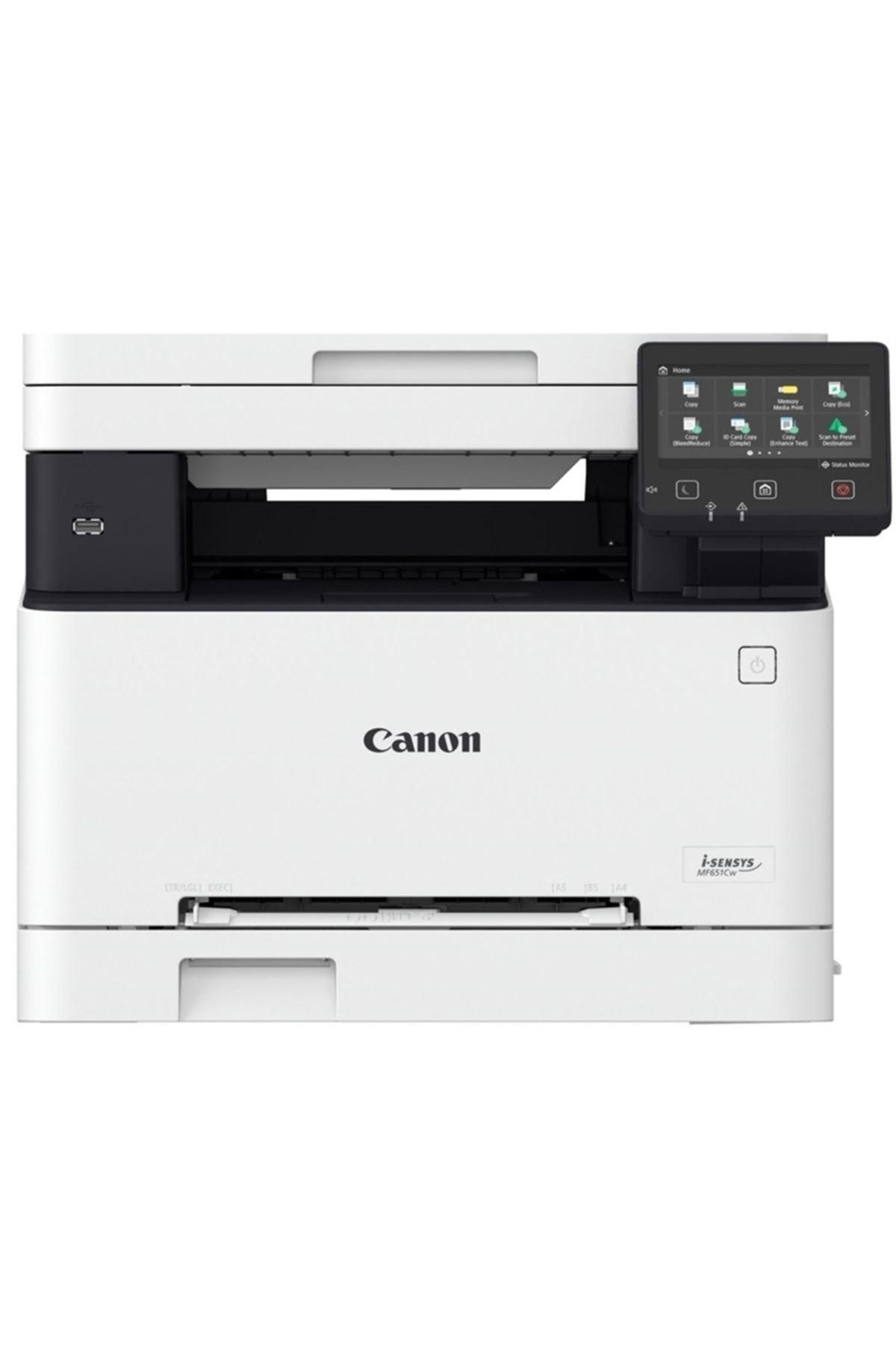 TONERSEPETİ Tonersepeti Canon MF651Cw Wi-Fi + Fotokopi Tarayıcı Renkli Çok Fonksiyonlu Lazer Yazıcı