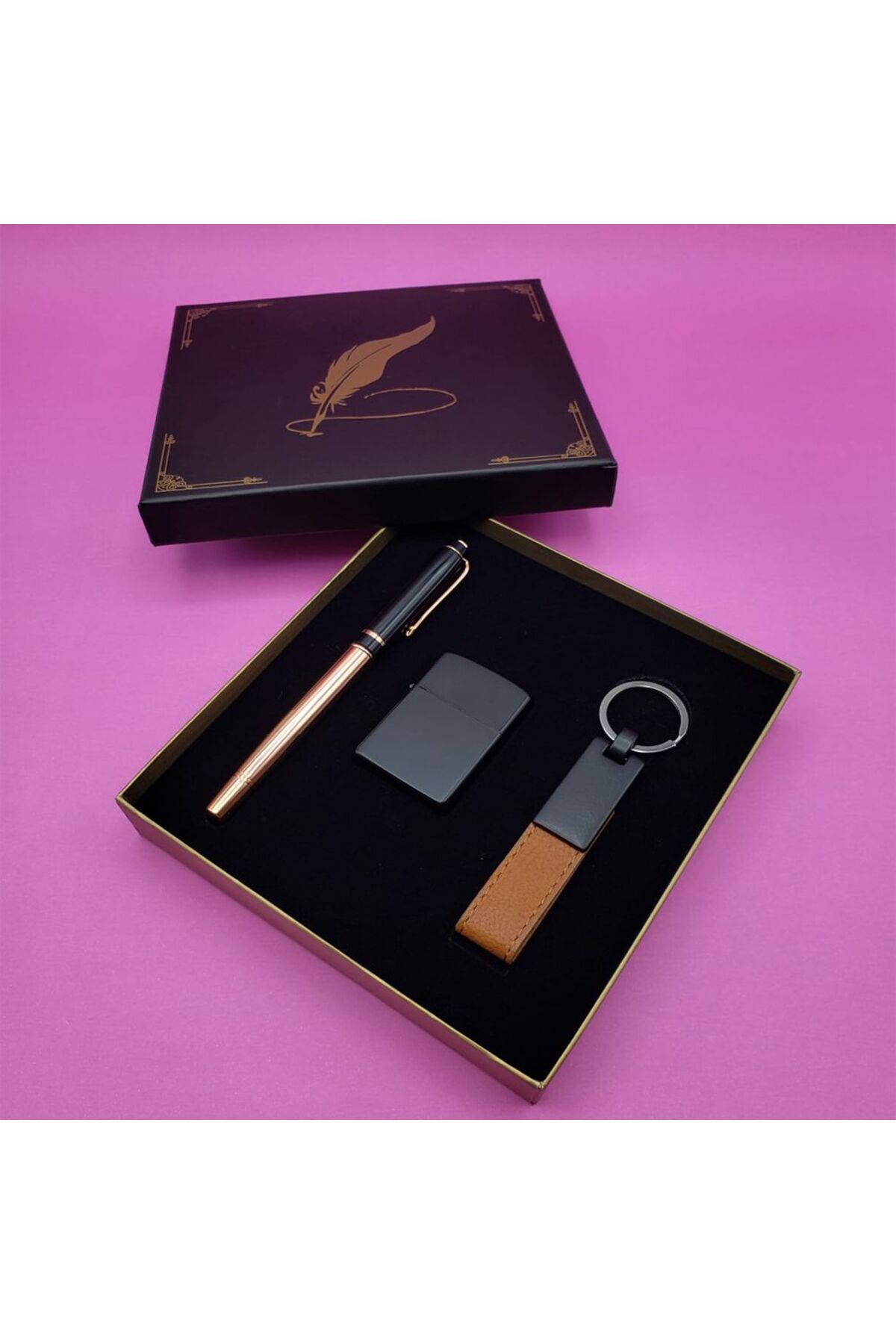 dreamingo Metal Roller Kalem Çakmak Ve Anahtarlık