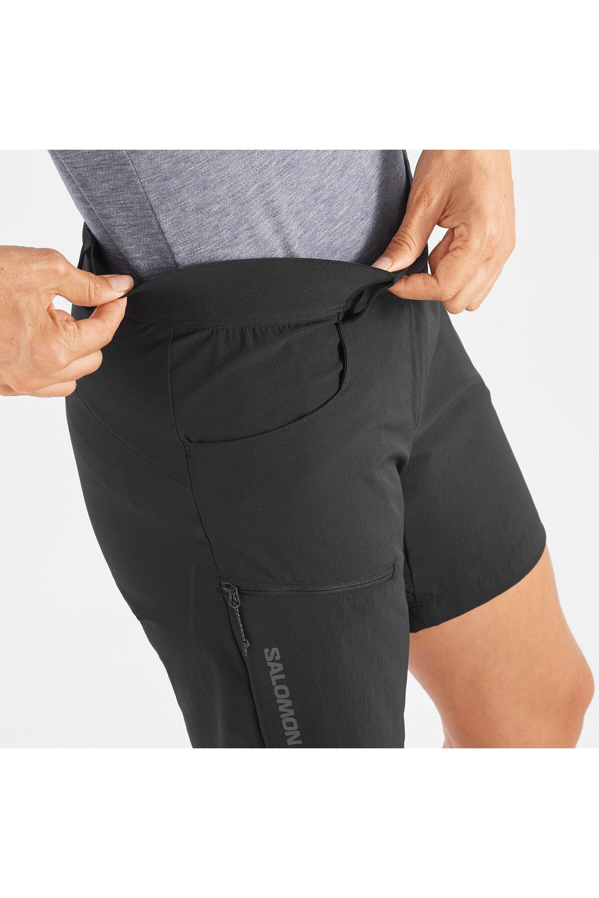 Salomon-Wayfarer Shorts W Deep Black// Shorts Lc2097400 4