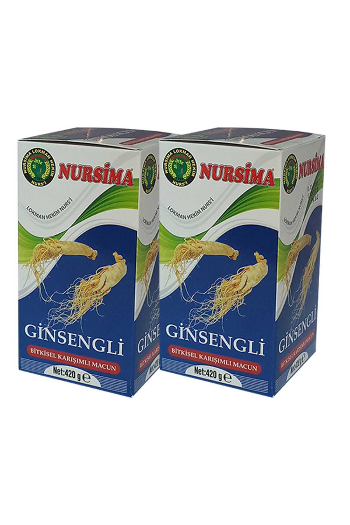 Nursima Ginsengli Bitkisel Karışımlı Macun 420 gr, 2 ADET