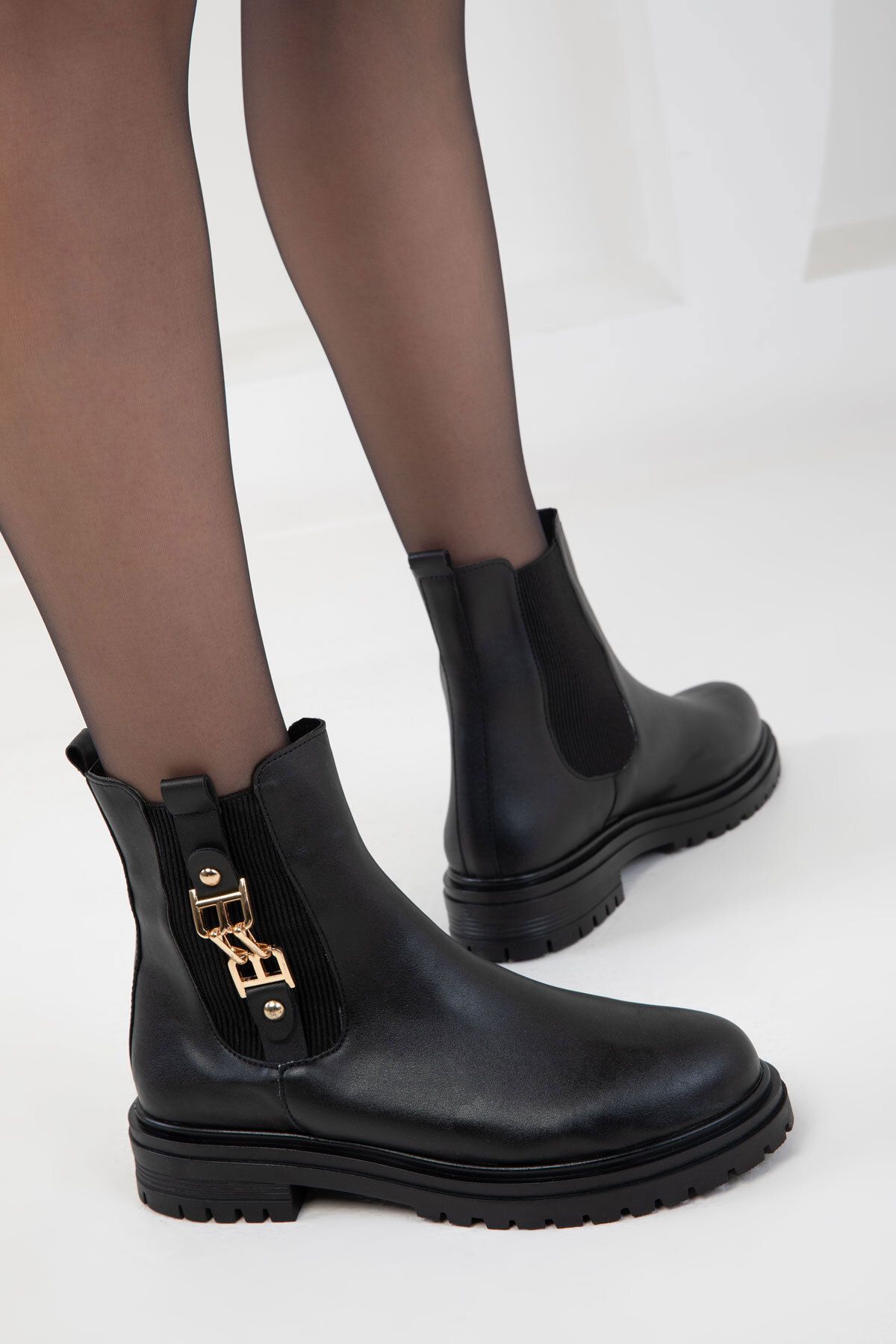 SOHO-Μαύρες γυναικείες μπότες - 2018 Model Bootie 5