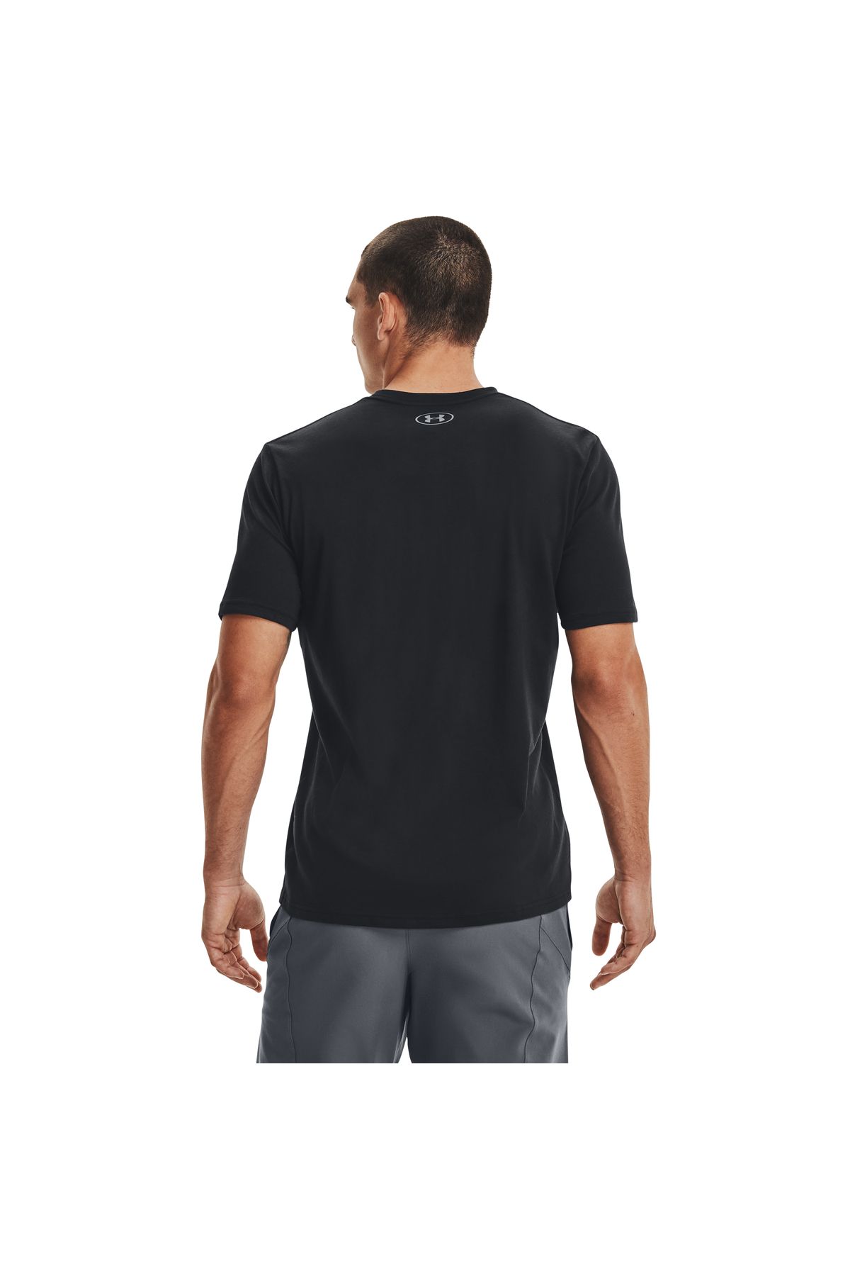 تی شرت ورزشی مشکی مردانه شماره تیم UA آقایان آستین کوتاه 1329582 001 Under Armour