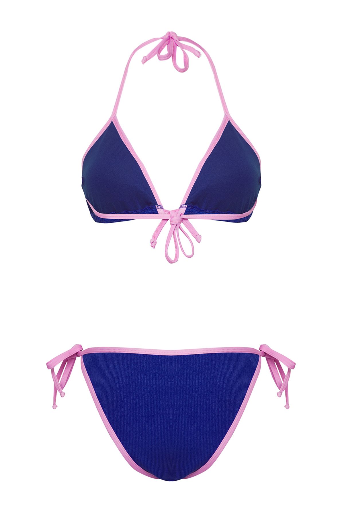 Trendyol Collection-Triangle Color Block Regular Bikini Set Tbess25Bt00101 6