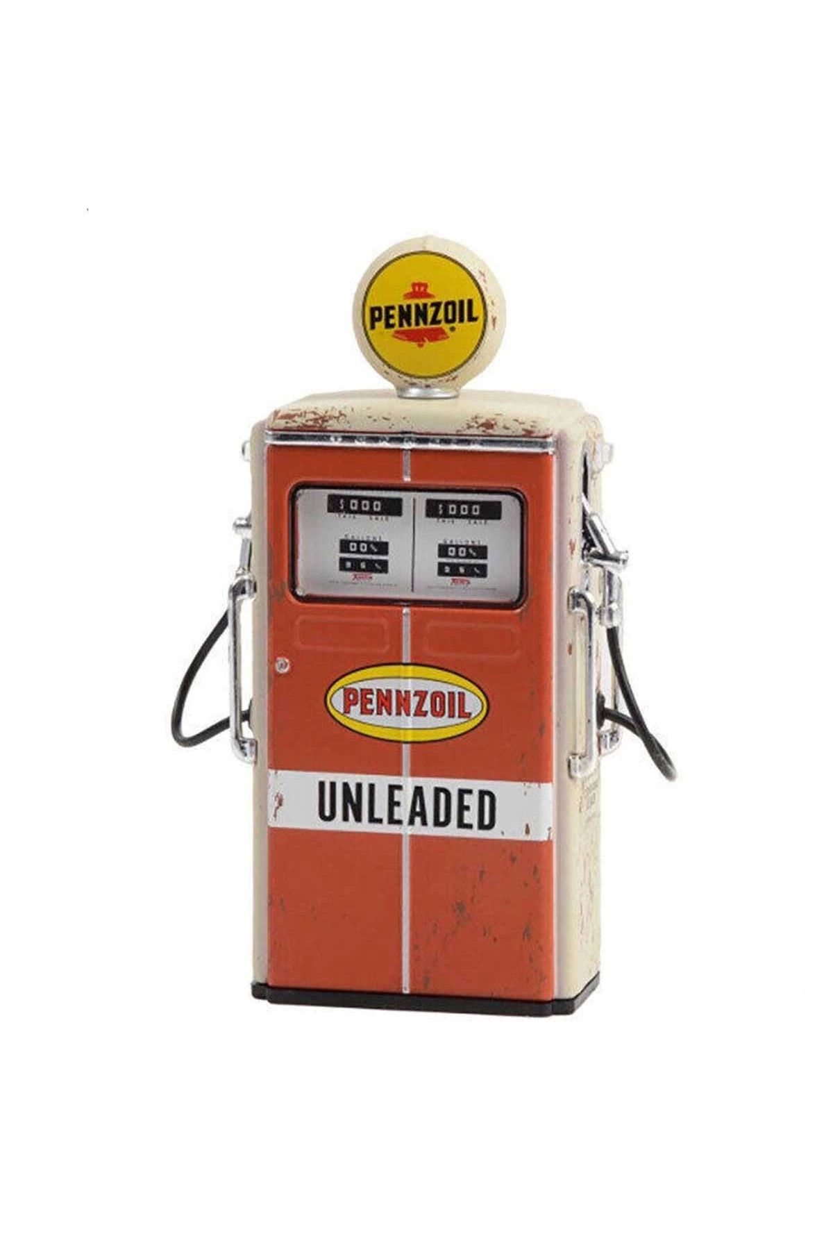 TimeStart -  1/18 Vintage Gas Pumps Pennzoil Series 14