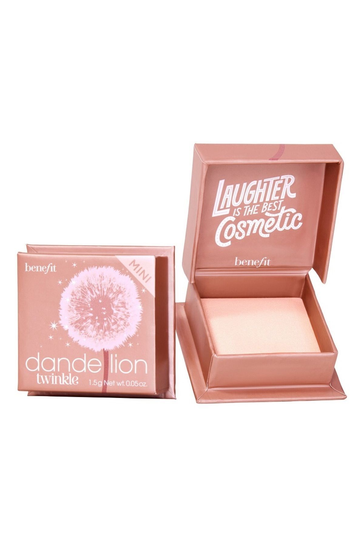 benefit cosmetics MİNİ - Dandelion Twinkle -Soft pembe aydınlatıcı pudra