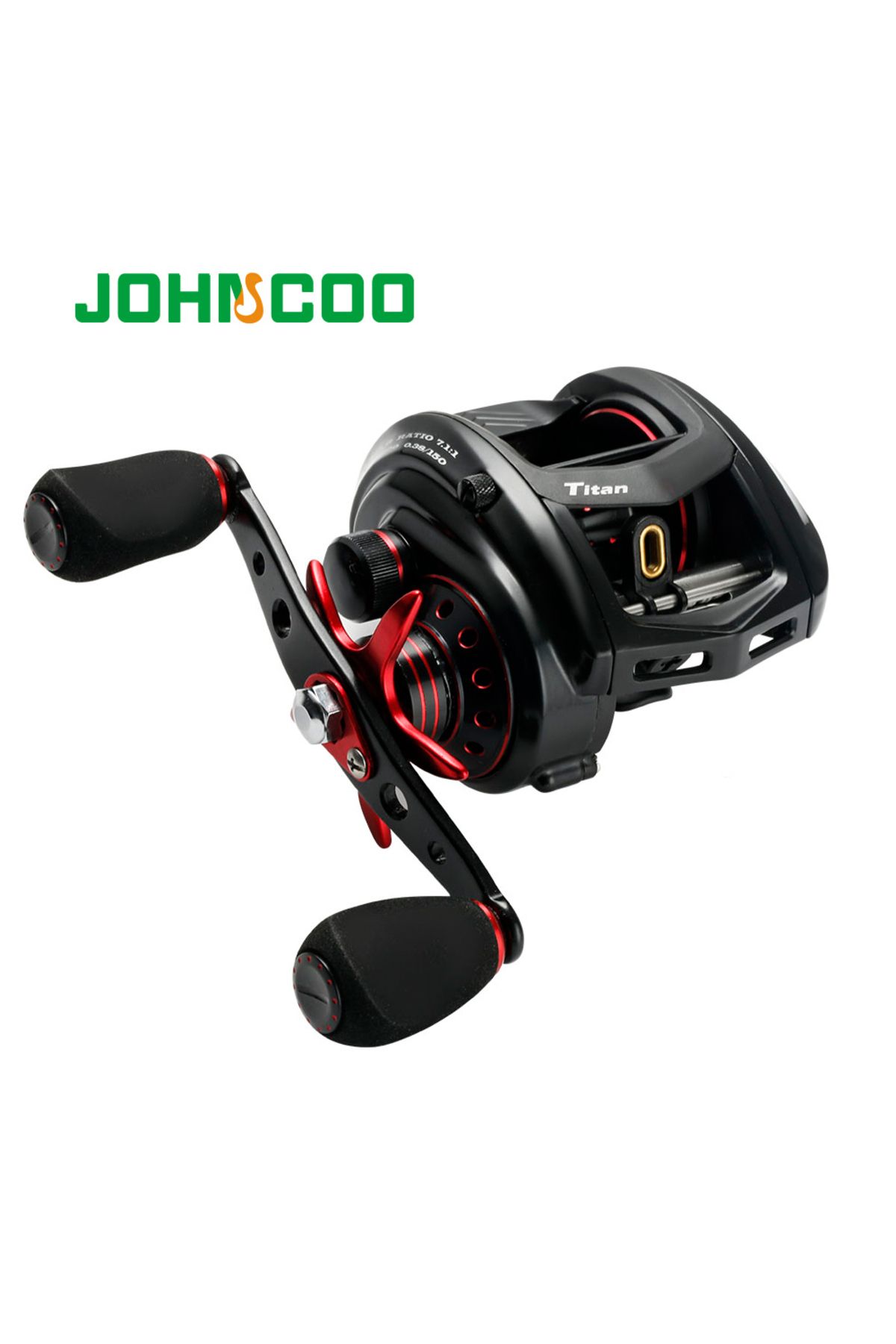 JOHNCOO-Left Hand Retrieve Fishing Reel Mt200 Bait Casting Reel Big Game 13kg Max Drag Jigging Fishi 8