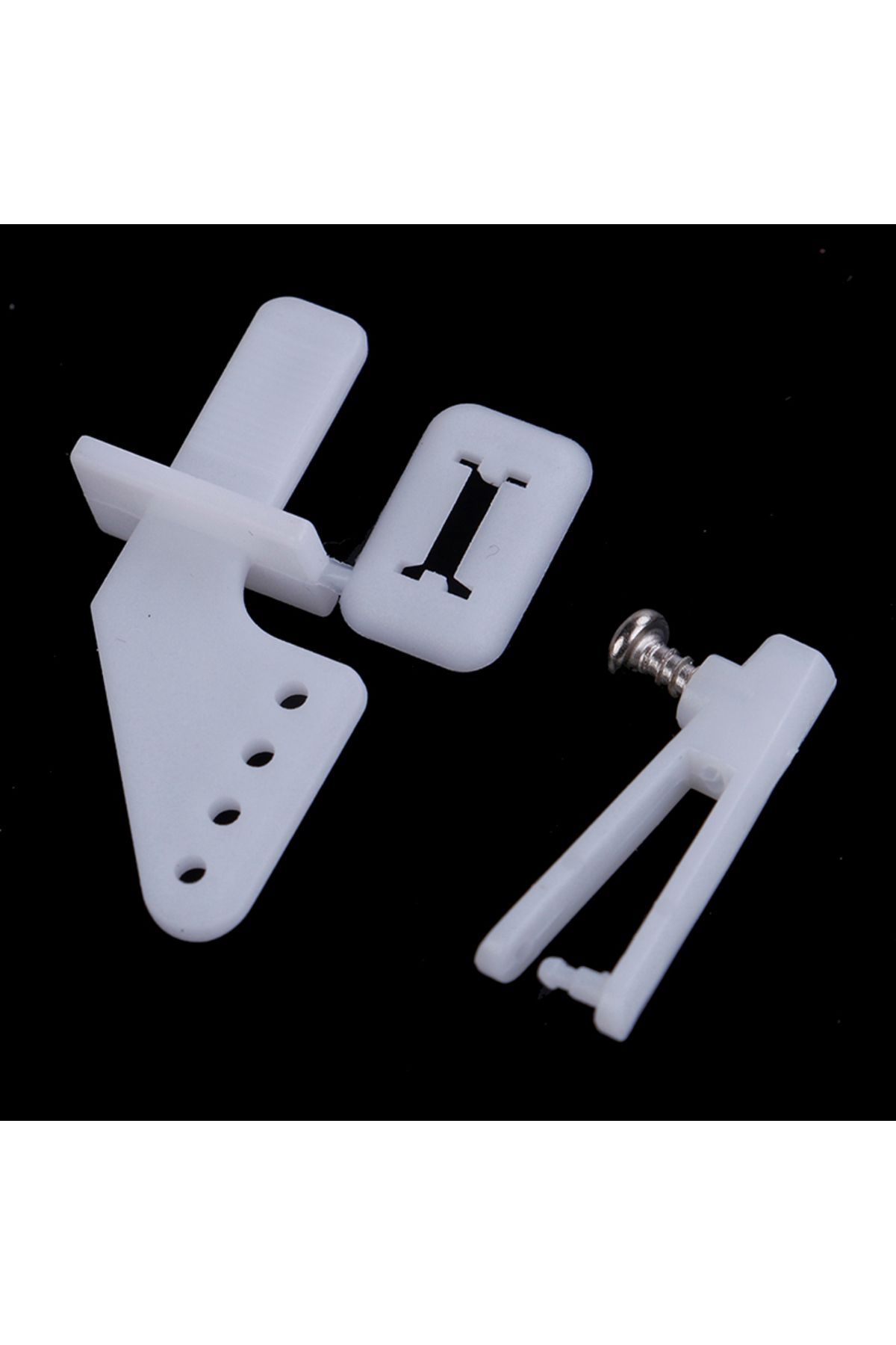 Choice-10 Sets Medium Lock On Nylon Control Horn And Clevis 21mm Set Rudder Servo Ailerons Elevators For... 5
