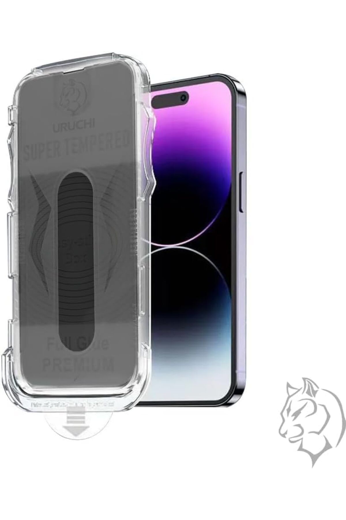 ChicAura iPhone 14, iPhone 13 Pro ve iPhone 13 (6.1'') İle Uyumlu Hayalet Ekran Hizalama Aparatlı v