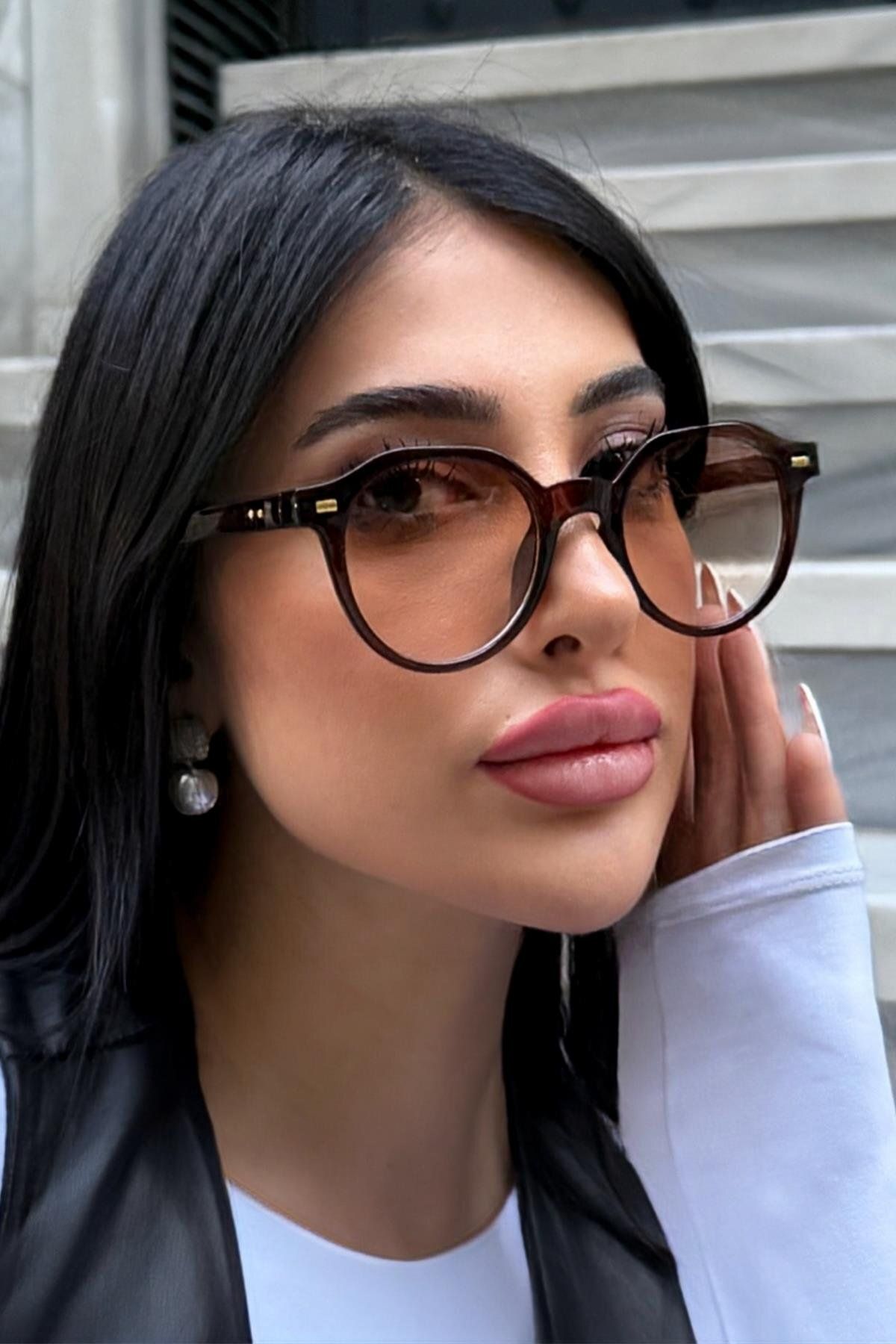 FALAN EYEWEAR Marc Kadın Güneş Gözlüğü Kahverengi