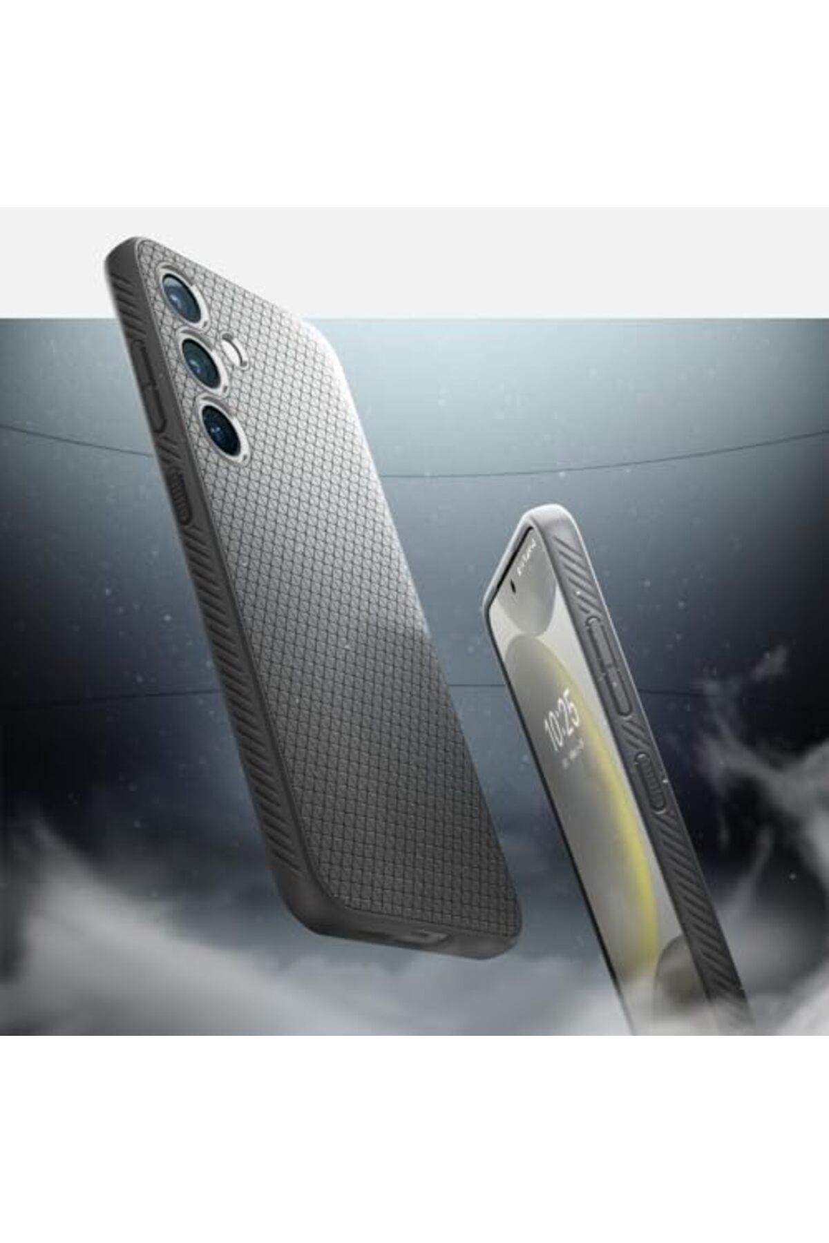 salesalbutik Galaxy S24 Kılıf Liquid Air Marble Grey - ACS07450