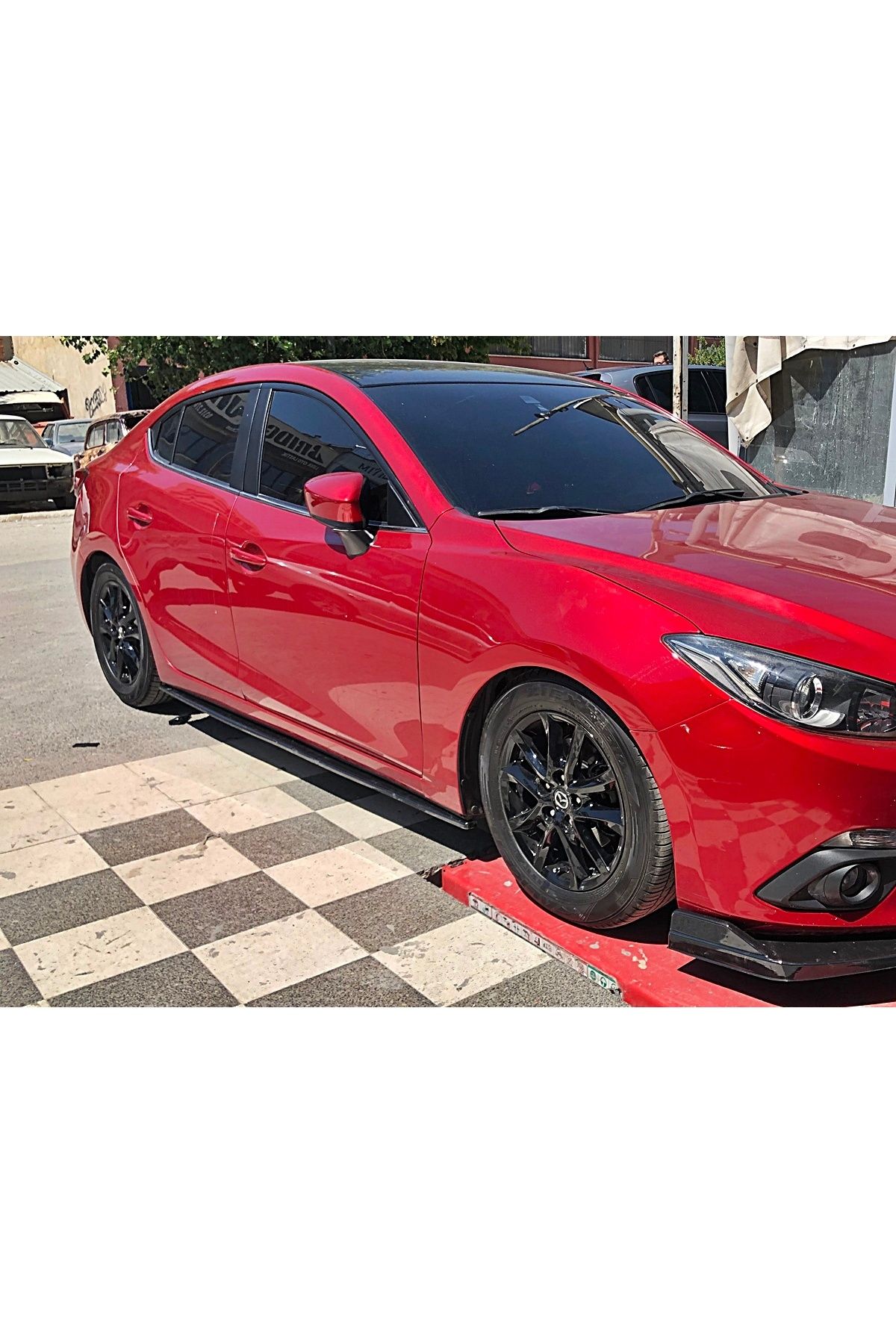 ANKARA BODYKİT MAZDA 3 AXELA MARŞPİYEL LİP ÇITASI - 2014 - 2017