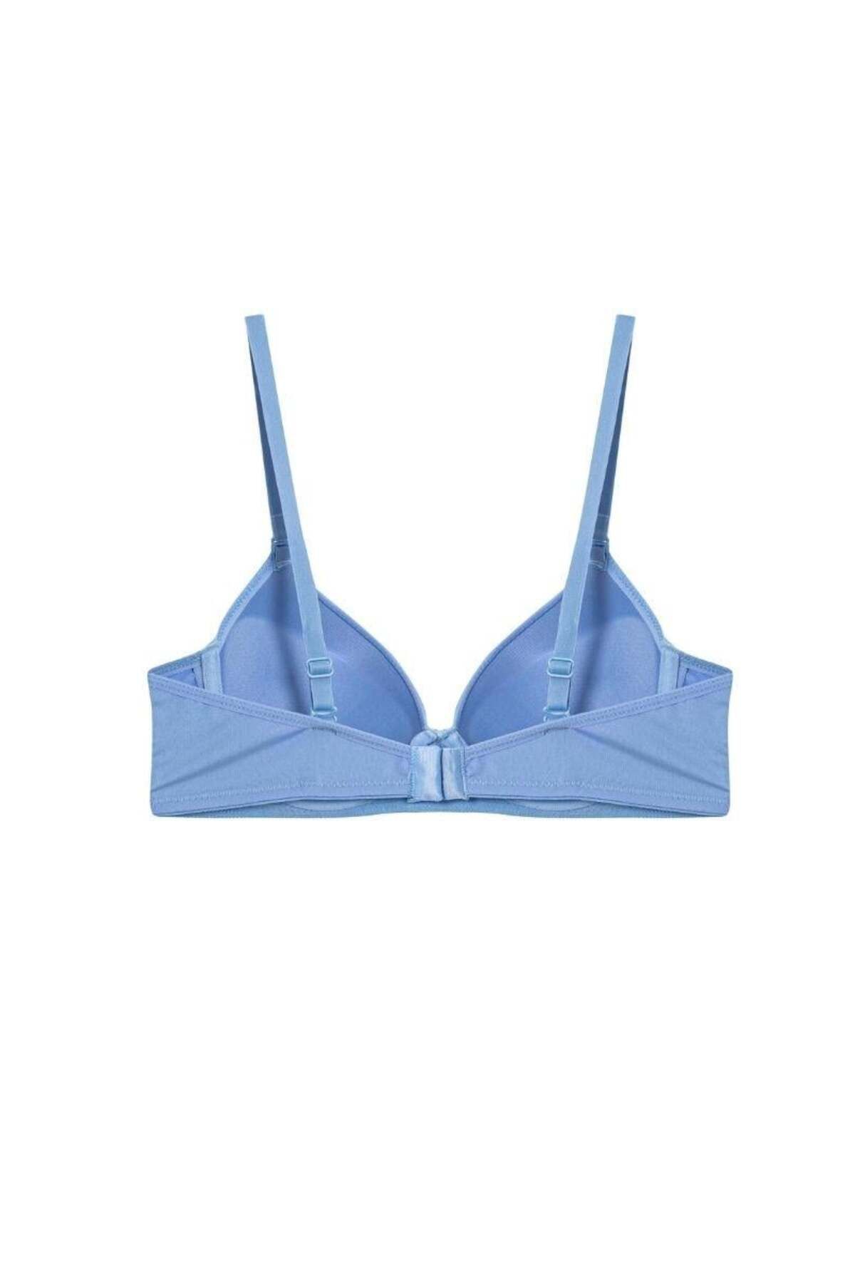 Cansoy-Blue Bra with Microfabric Support (161) 4
