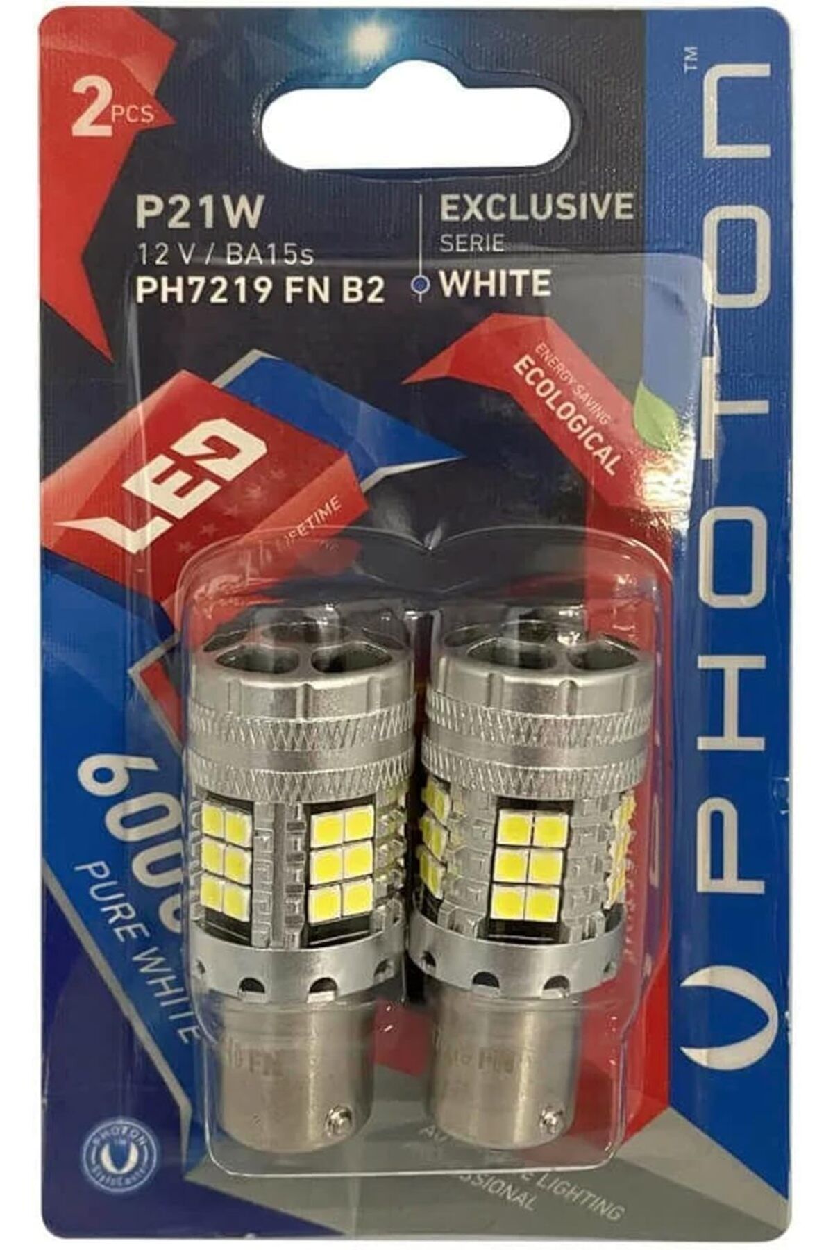 STOREMAX cmllashop 93 P21W Beyaz Tek Duy Fanlı Ampul Takımı, 12 Volt, 2 Adet 542093