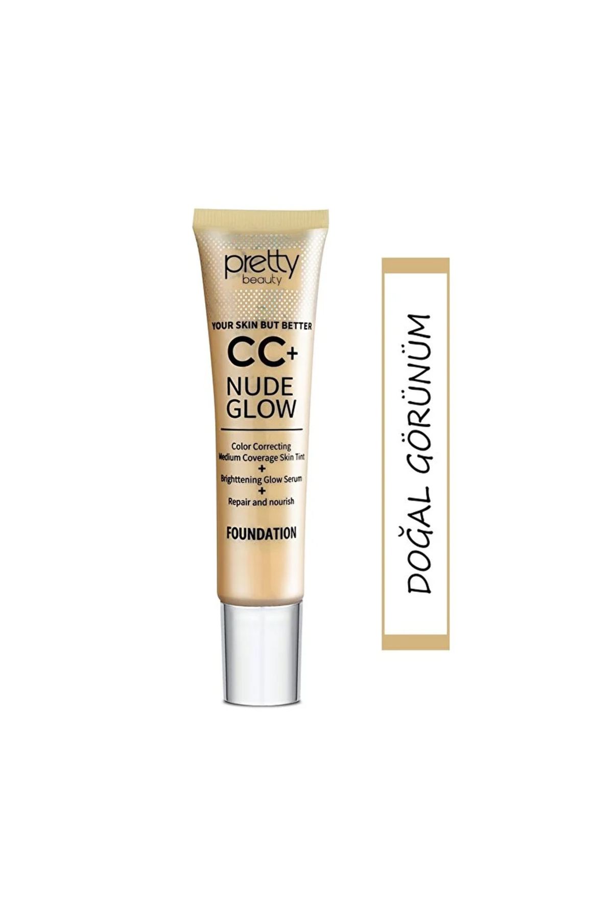 Pretty Pb-194 Cc Nude Glow Foundation 01