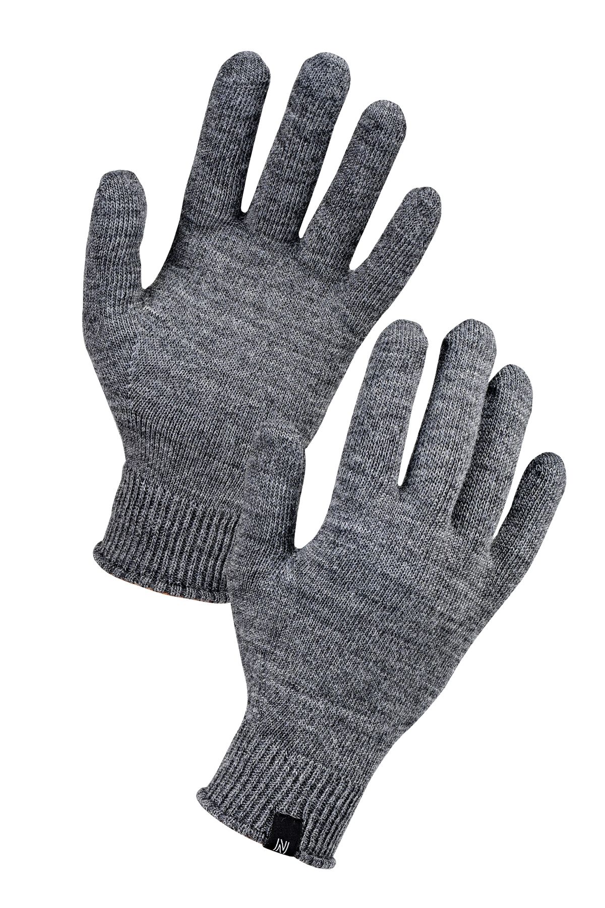 NORFOLK-Bıbury 70% Merino Wool Gray Gloves 1 Pair 1