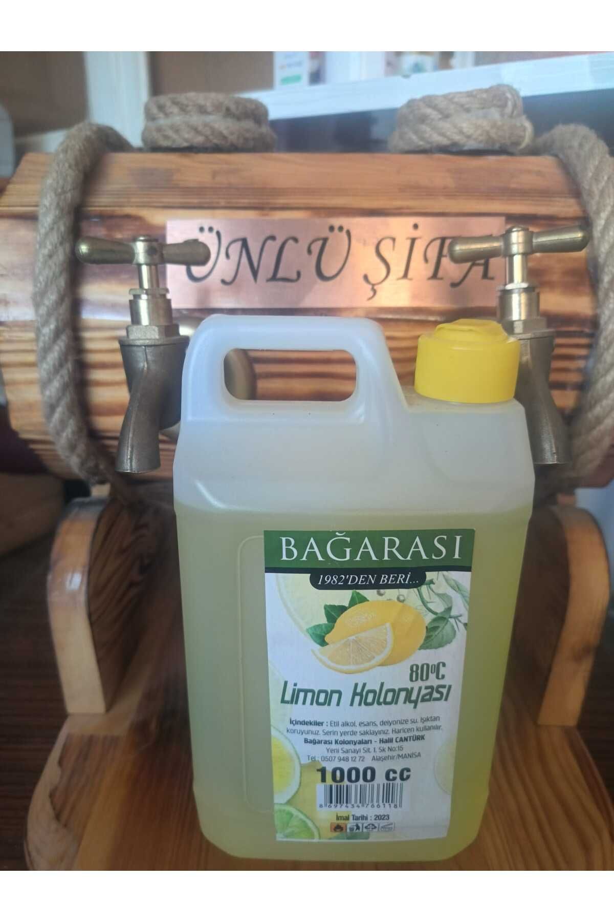 ÜNLÜ ŞİFA Limon Kolonyası 1000 CC