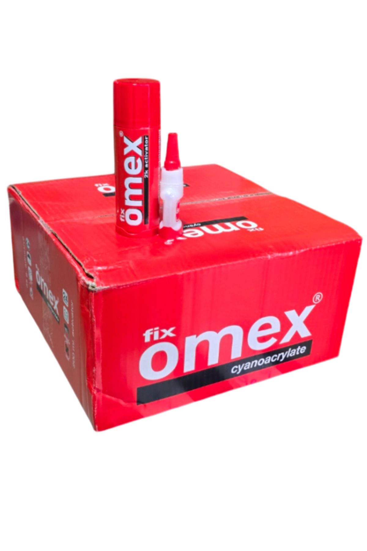 Fix Omex Hızlı Yapıştırıcı 200ml.+35gr. (24 Adet)