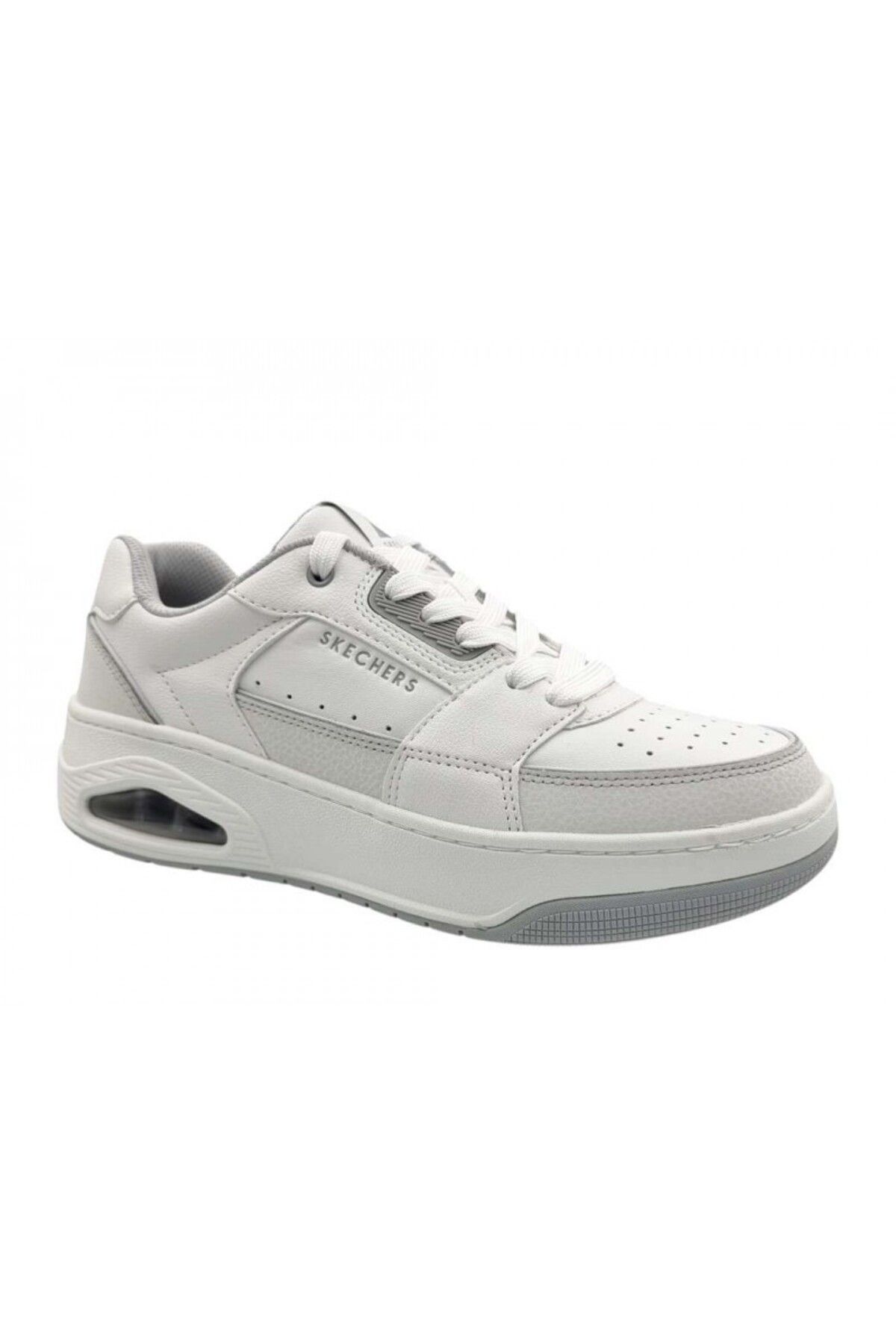 SKECHERS Uno Court - Low - Post   Sneakers Ayakkabı 183140 WHT