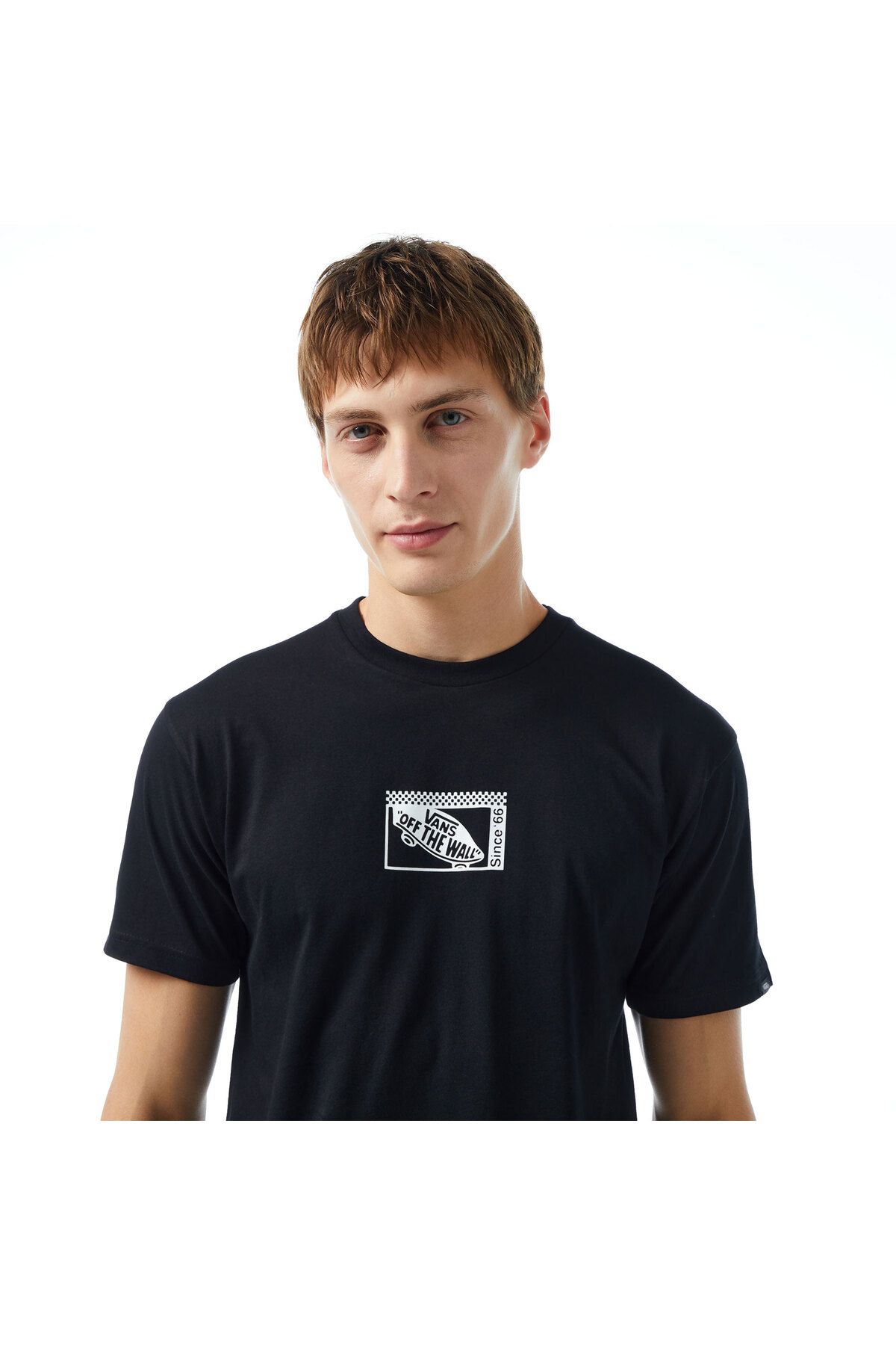 Vans-Bărbați negru imprimat Vans Tech Box SS Tee Negru 4