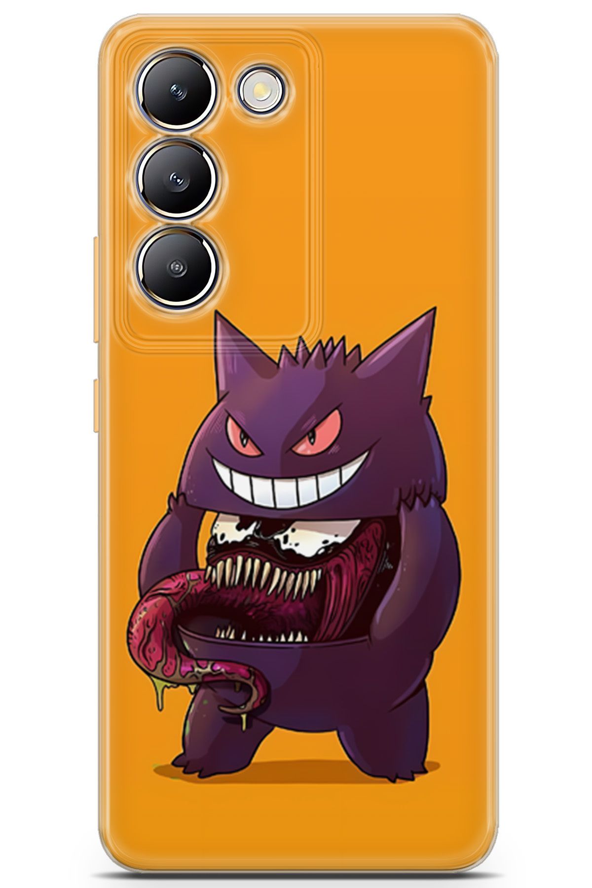 Kordilya Vivo V30 Lite uyumlu Pokemon 34 Lüks Venom Gengar Pokemon