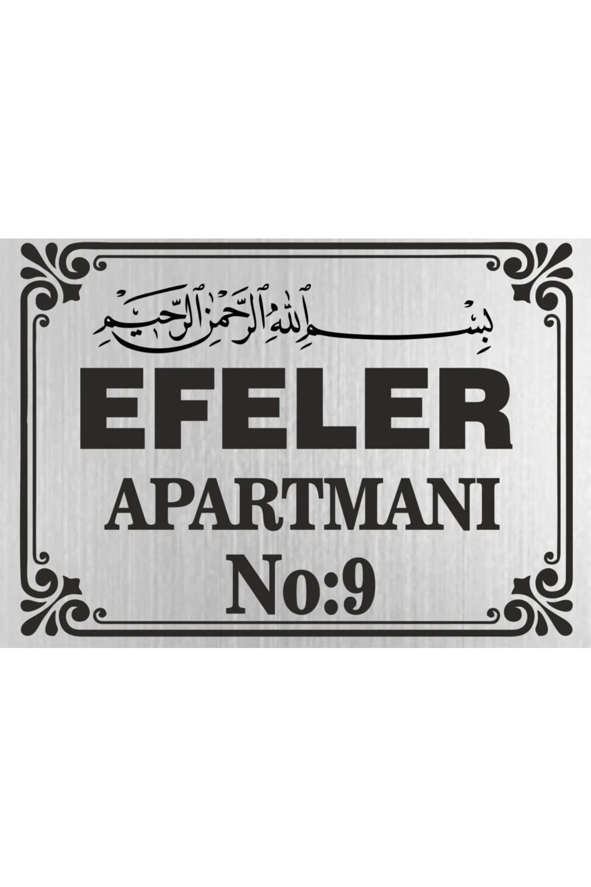 sıradışıhediyem Apartman site Isimliği Kapı Tabelası villa isimliği apart isimliği BÜYÜK BOY A3 ebatında 30x42 cm.