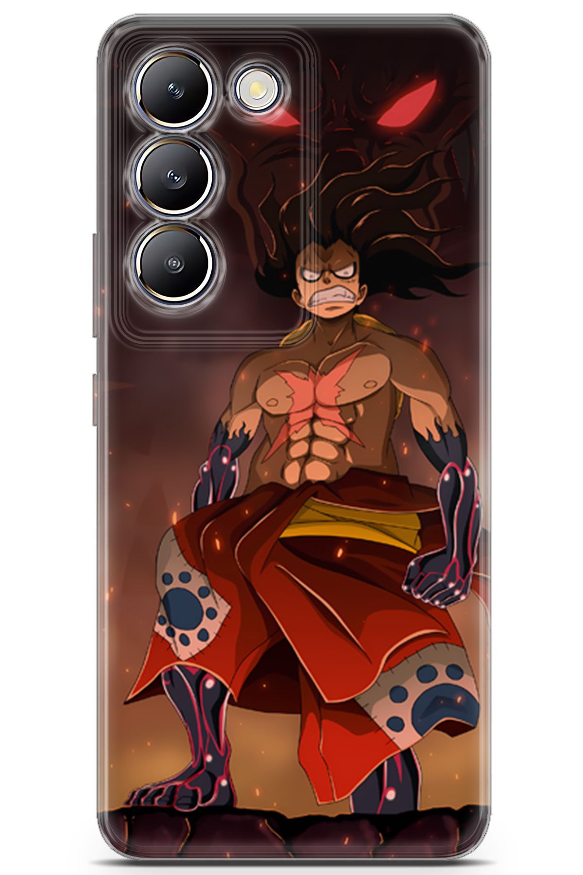 Uvilda Vivo V30 Lite uyumlu Anime 21 4K Kapak One Piece Luffy I