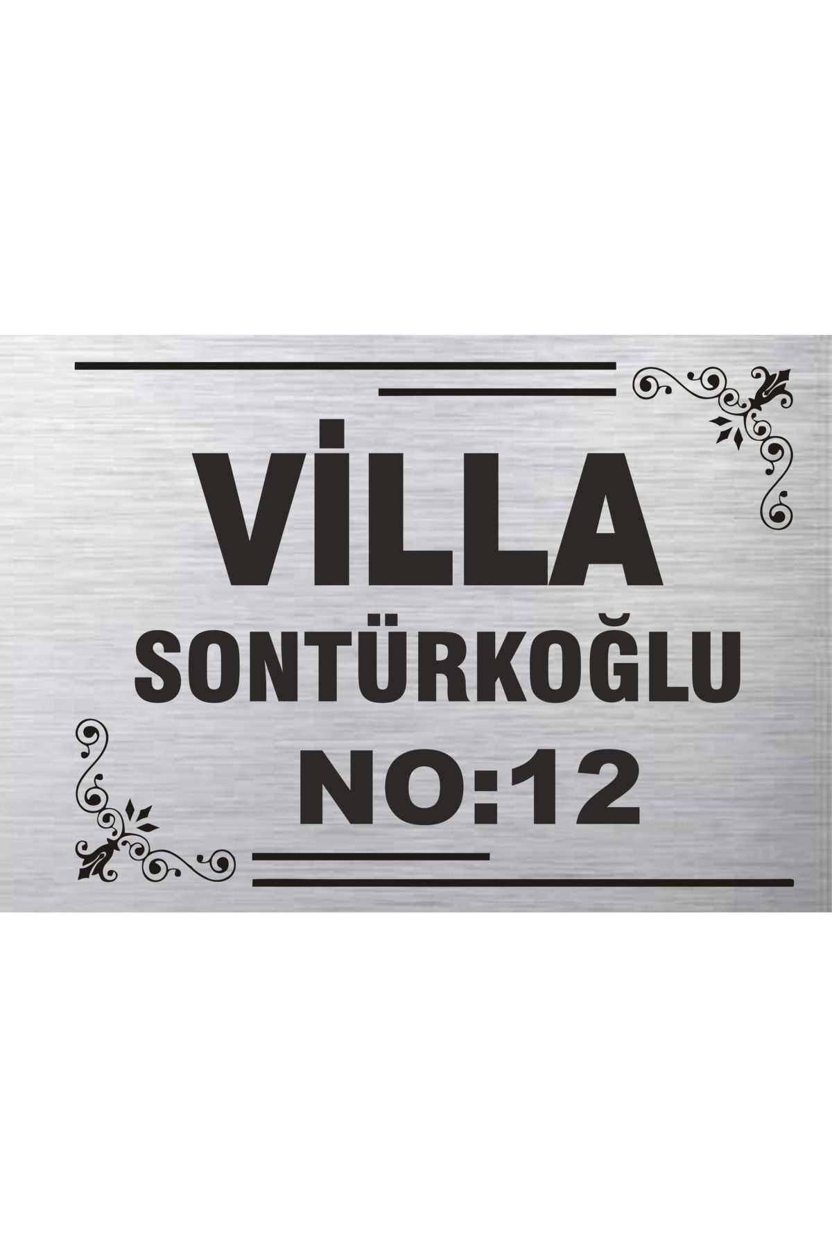 sıradışıhediyem Apartman site Isimliği Kapı Tabelası villa isimliği apart isimliği BÜYÜK BOY A3 ebatında 30x42 cm.