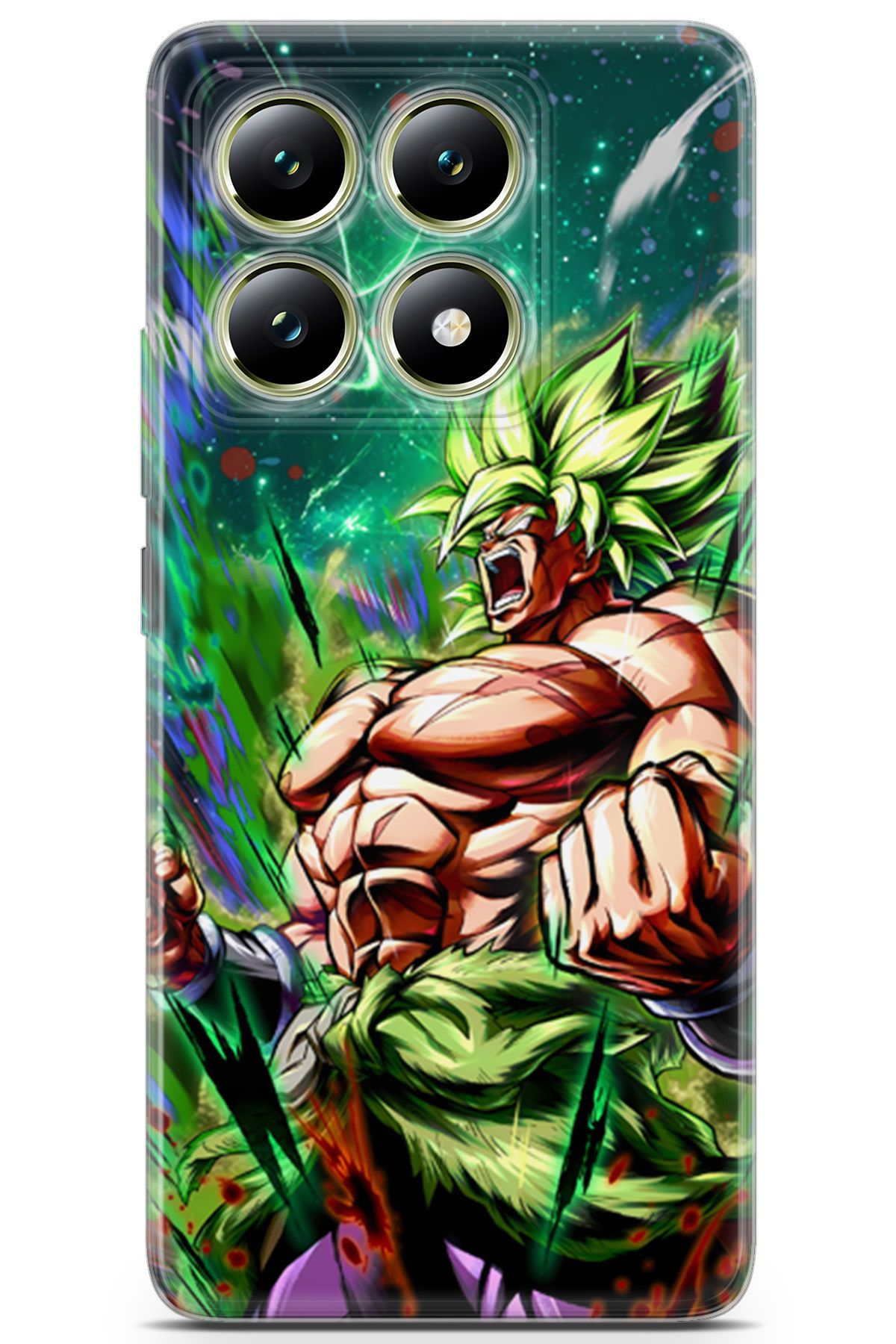 Uvilda Xiaomi 14T uyumlu Anime 3 Ultra HD Saiyan Rage Dragon Ball