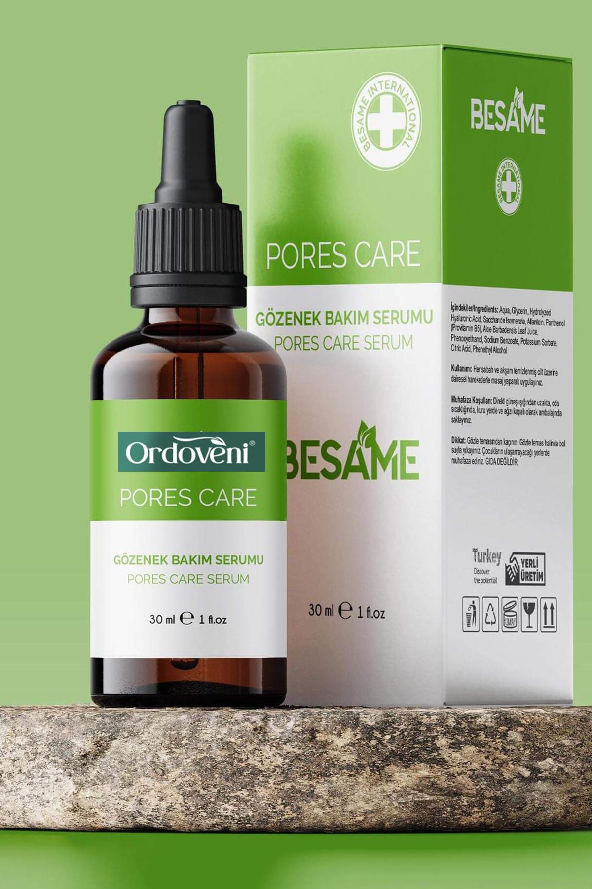 OrdoVeni Pores Care Gözenek Sıkılaştırıcı Serum 30ml – Gözenekleri Sıkılaştırır & Cildi Pürüzsüzleştirir