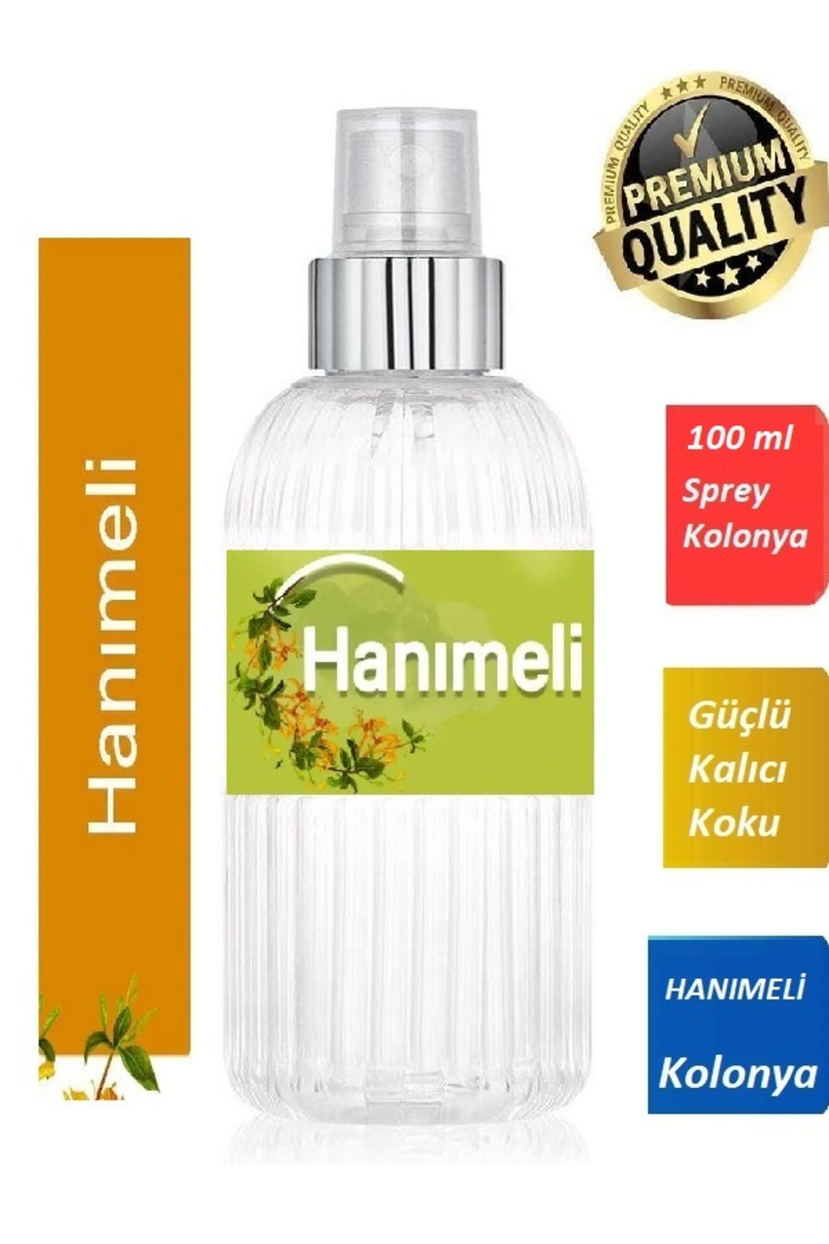 Cem Cosmetics Aromatik Hanımeli Efsane Çiçek Özleri El kolonyası %100 Saf & Doğal Koku 100 ml