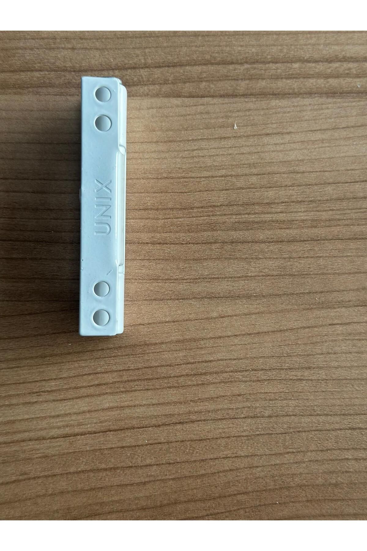 unix-Balamă PVC Pimapen pentru uși ferestre oțel 90 mm alb/10 buc) ȘURUBURI INCLUSIV 6