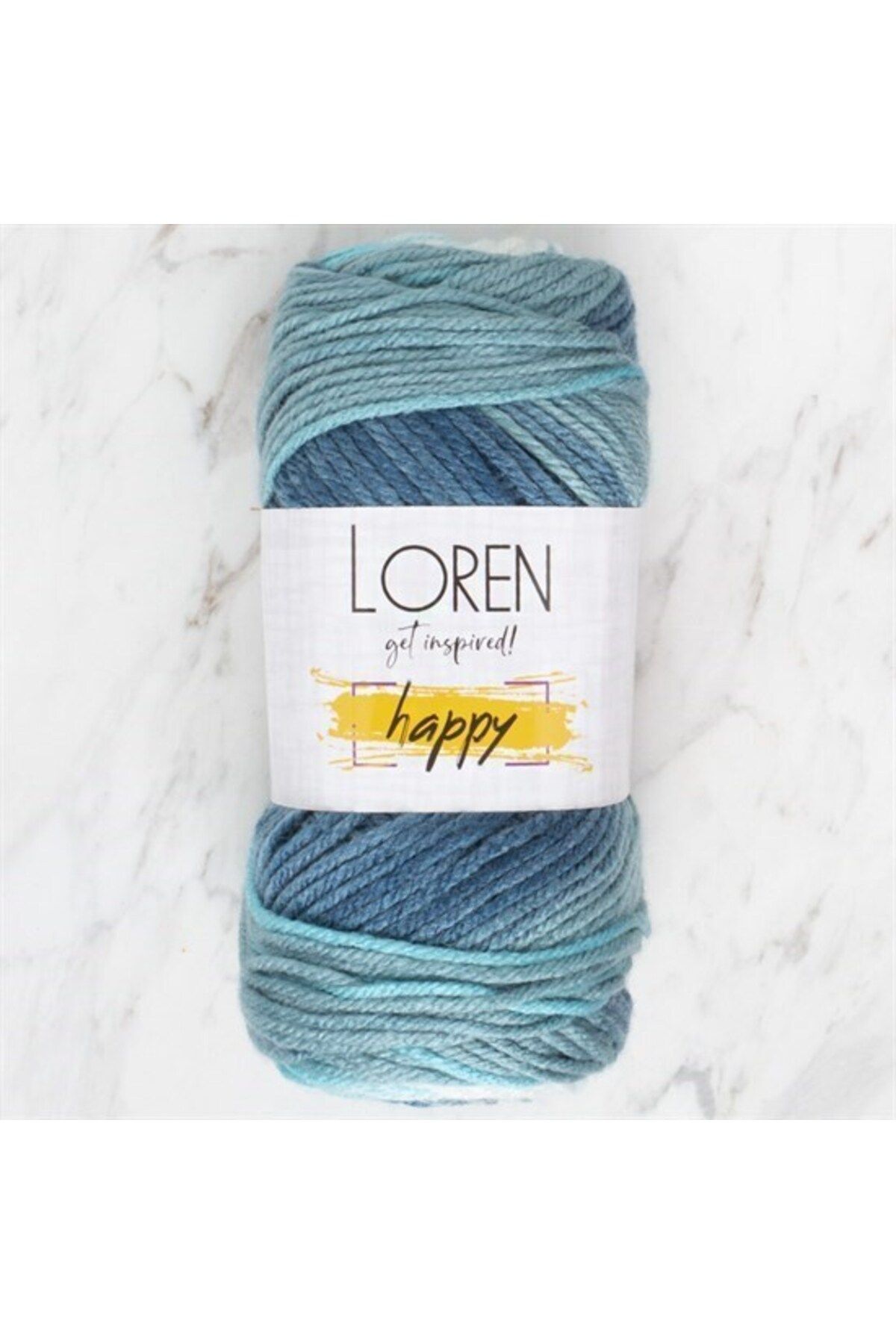 secblue Loren Happy Ebruli El Örgü İpi - RH004 - 34289