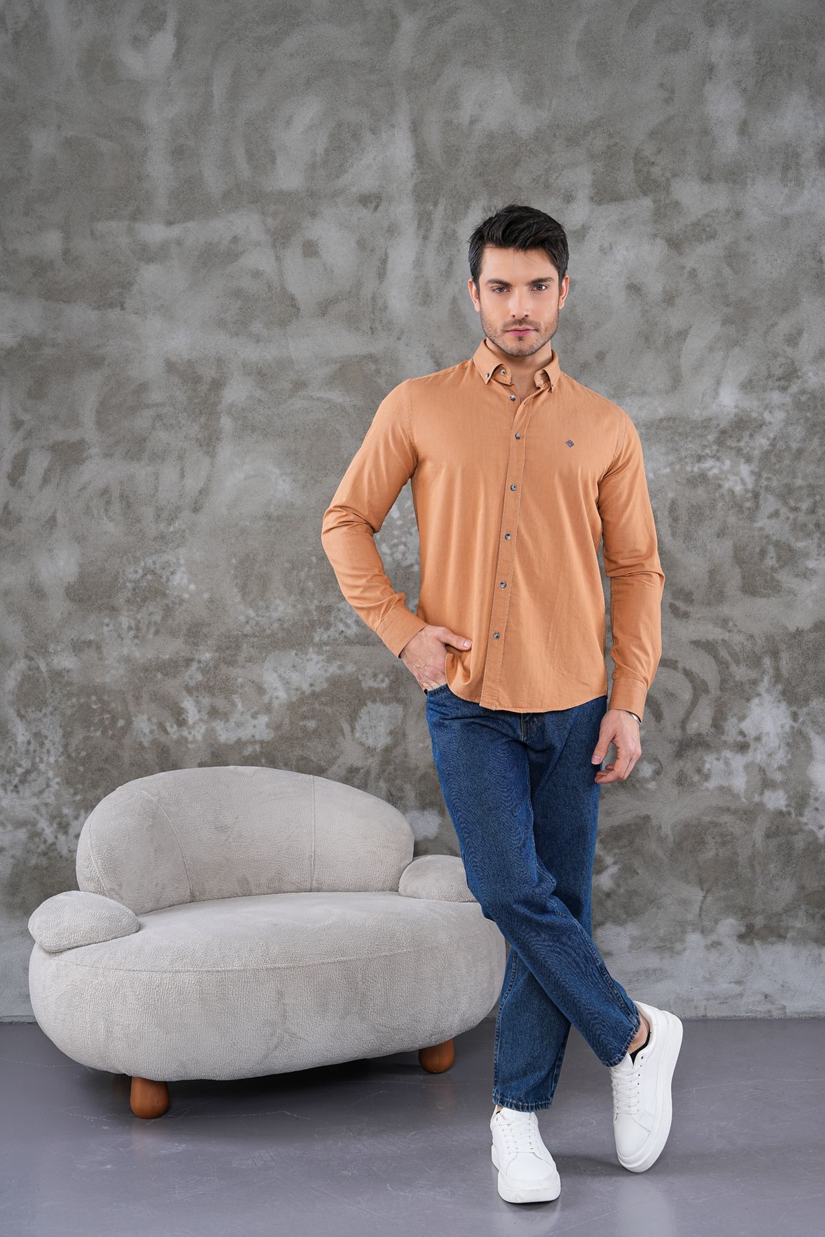 youknitwear you Riera Spain Stayle Cotton Shirt