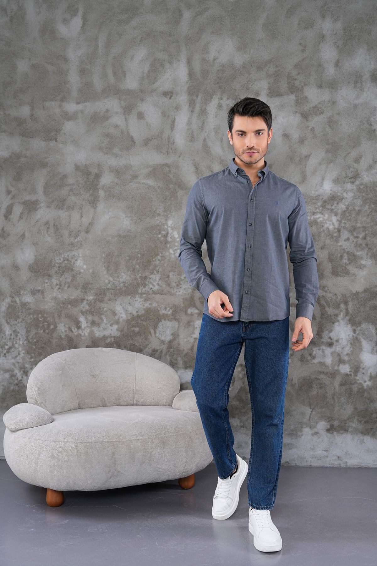 youknitwear you Riera Spain Stayle Cotton Shirt