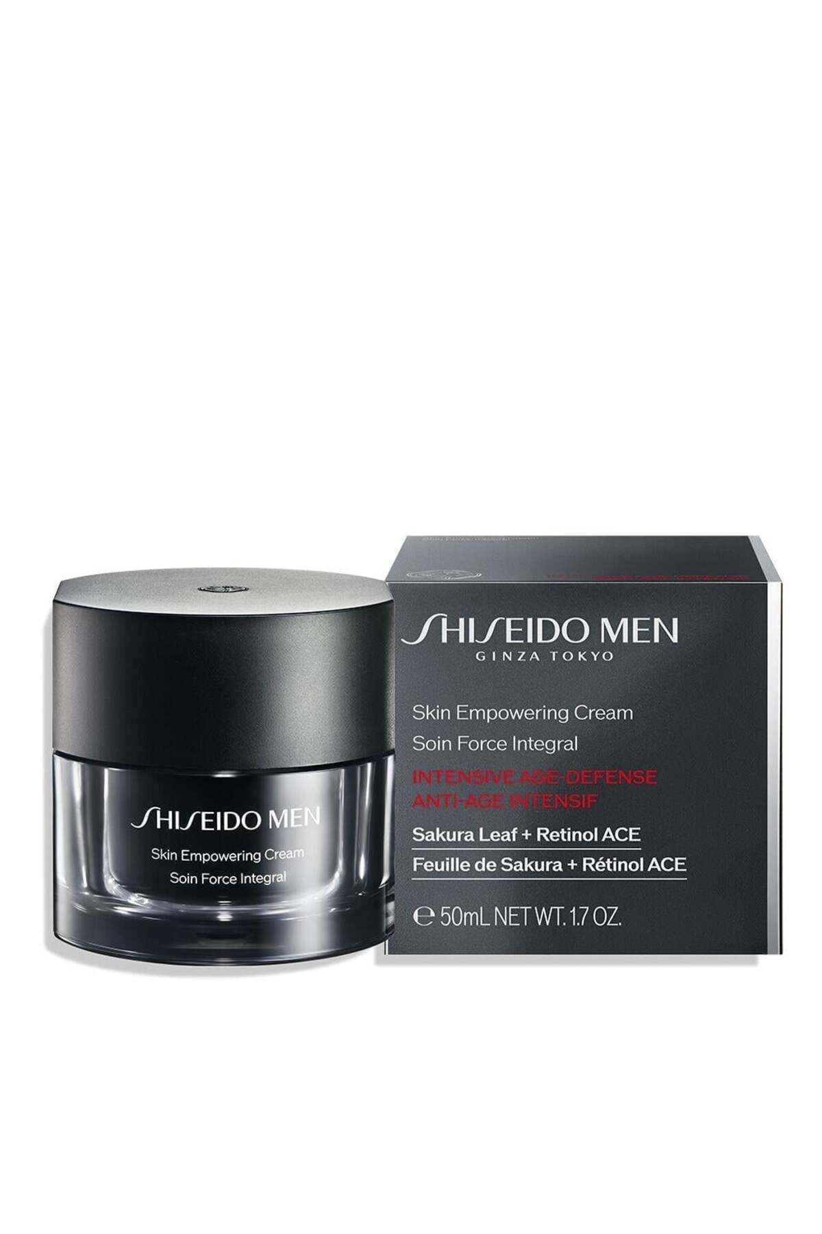 Shiseido Men Skin Empowerıng Yaşlanma Karşıtı, İnce Çizgi ve Kırışıklık Azaltıcı Krem 50ml