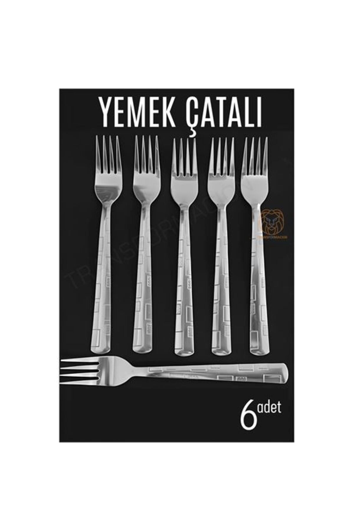 Findit Yemek Çatalı Seti Veneta 6 lı Paslanmaz