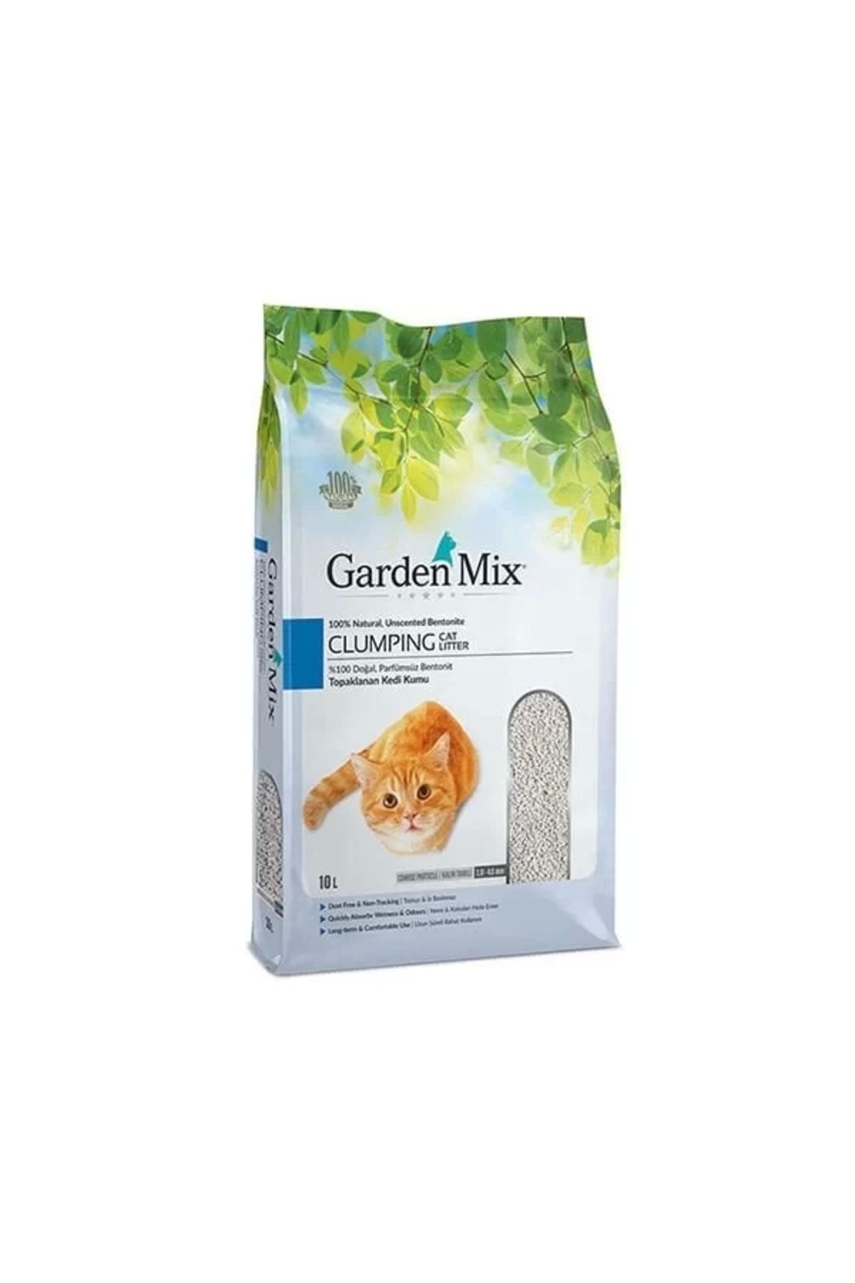 GLIMMERY Garden Mix Kalın Taneli Kokusuz Kedi Kumu 10 Lt