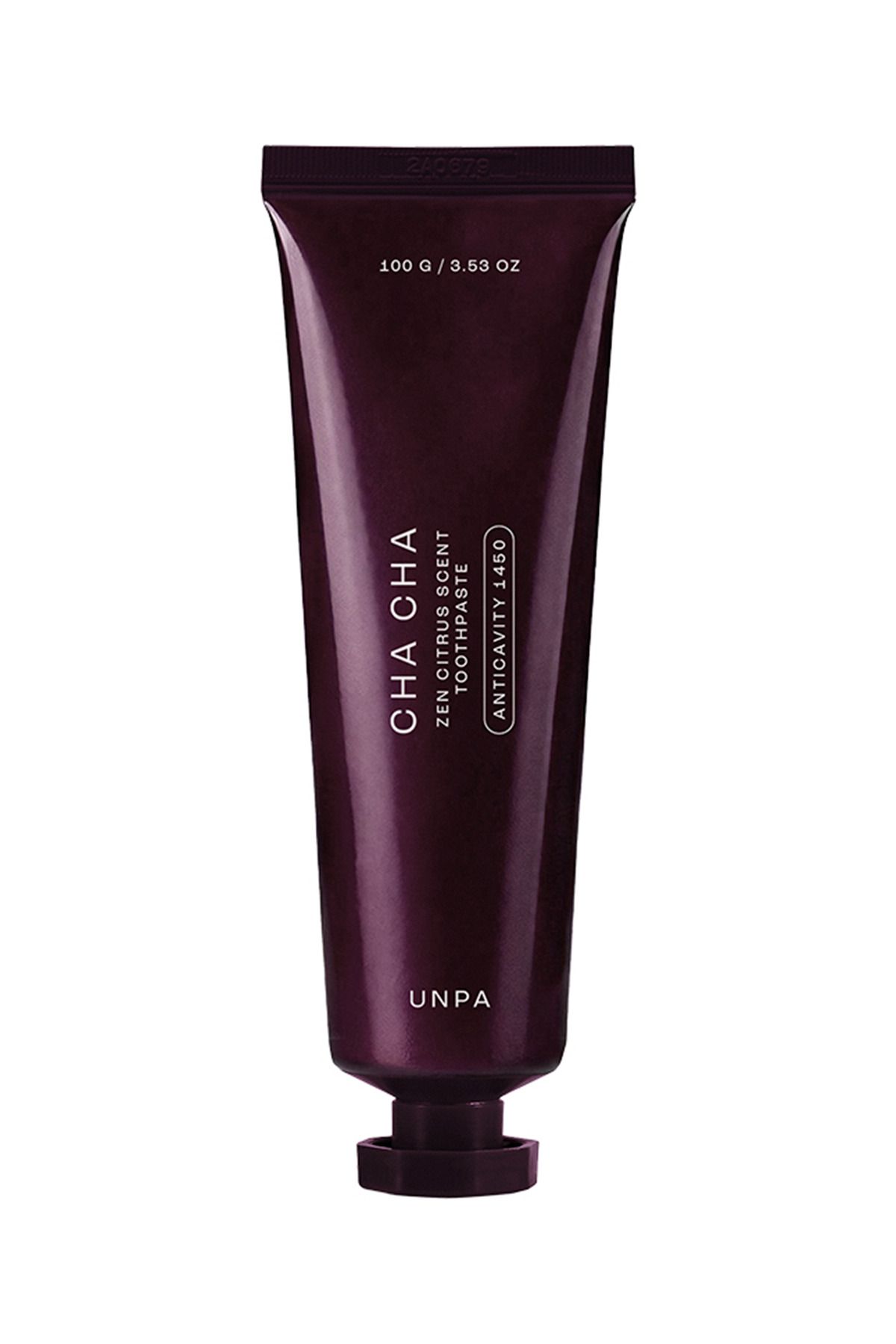 UNPA-Unpa Cha Cha Zen Citrus Scent Toothpaste - Vegan, Grapefruit Refreshing, Fluoride, Toothpaste 4