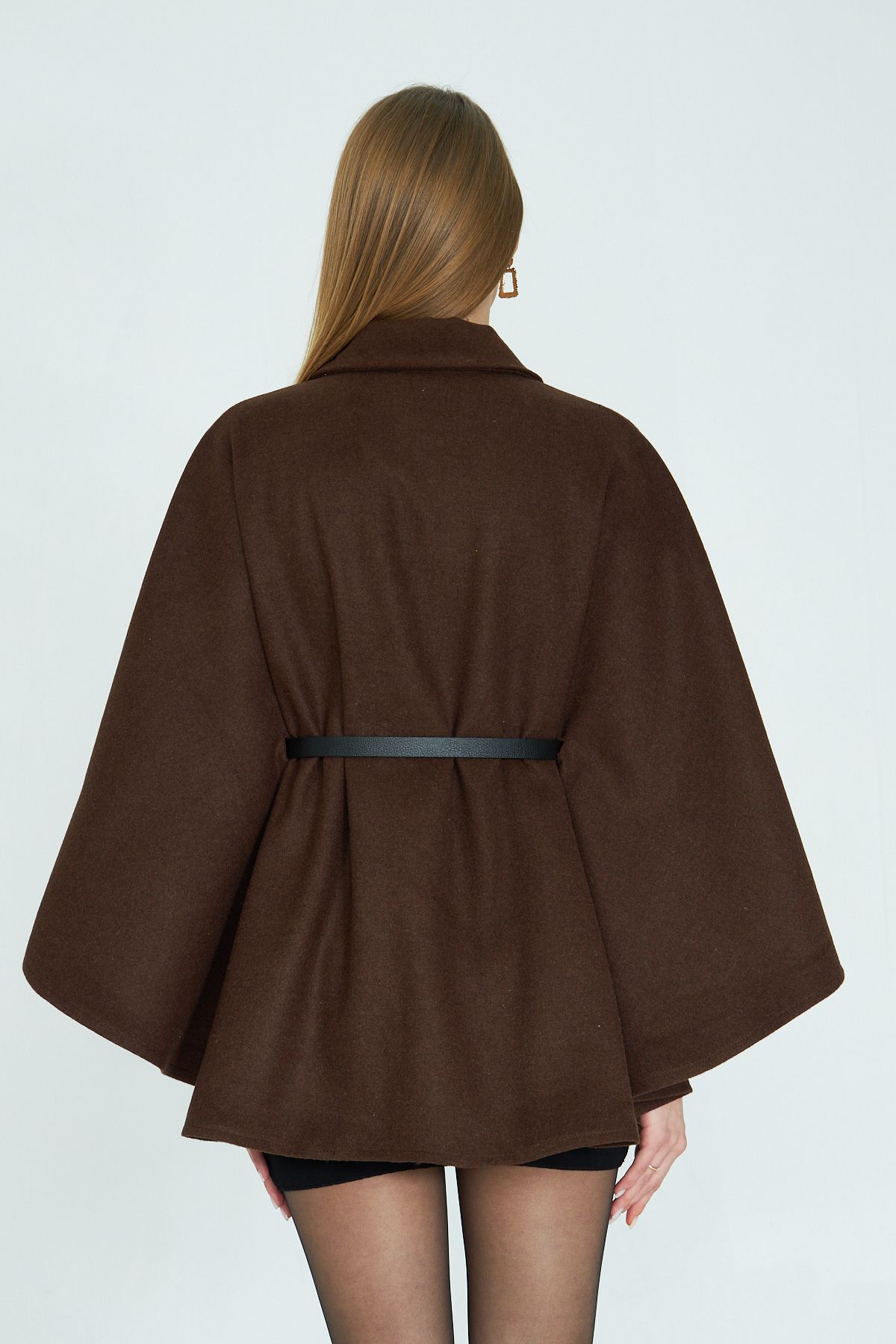 SevdeUgur-Γυναικεία Ζώνη Stamp Poncho / Sevde Ugur 5