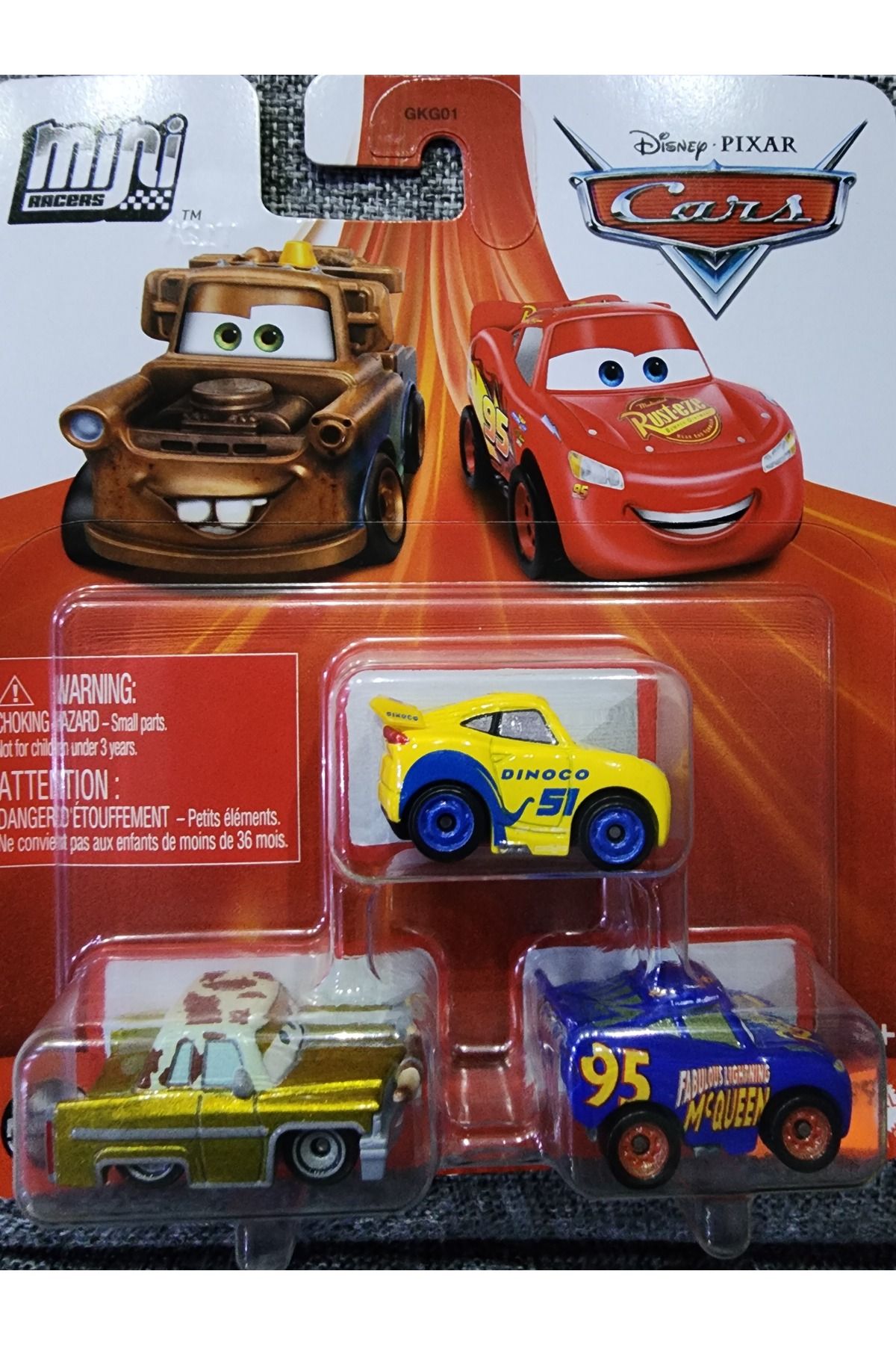 DİSNEY CARS Disney cars mini tex dinoco-dinoco cruz ramirez-fabulous flas mcQueen