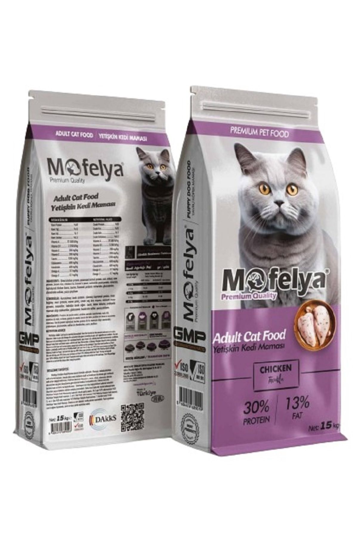 MOFELYA Yetişkin Kedi Maması 15 kg Tavuklu