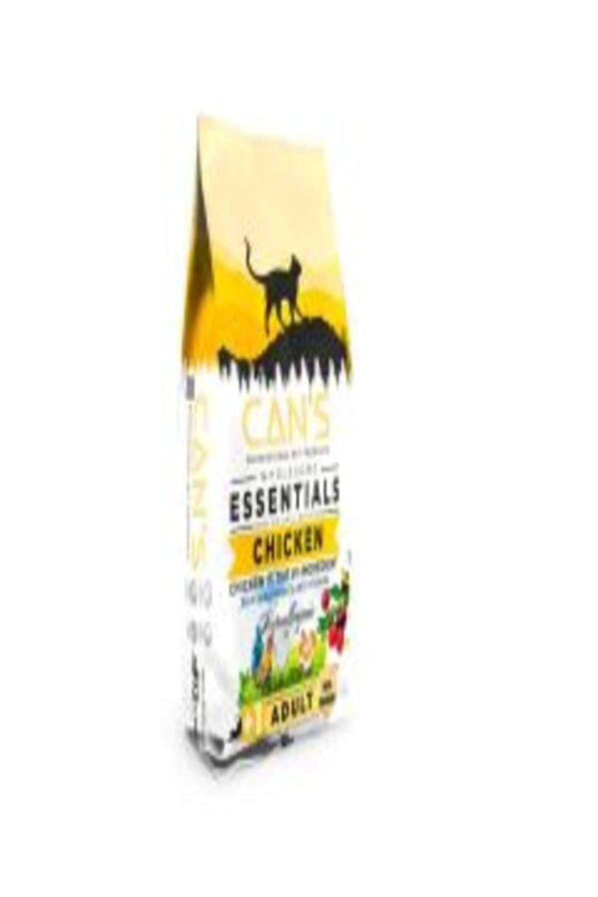 Cans Cat Adult Yetişkin Kedi Maması 12 kg Tavuk Etli (Sürpriz Hediyeli)